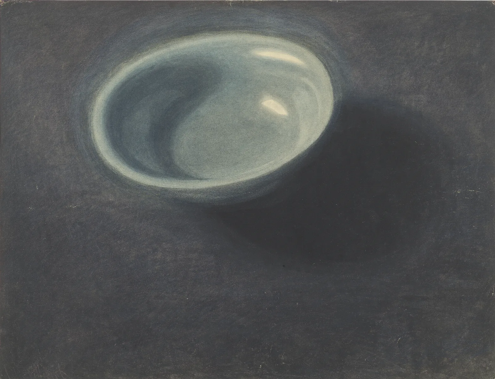 De Blauwe Teil Wall Art by Léon Spilliaert - Canvas Print