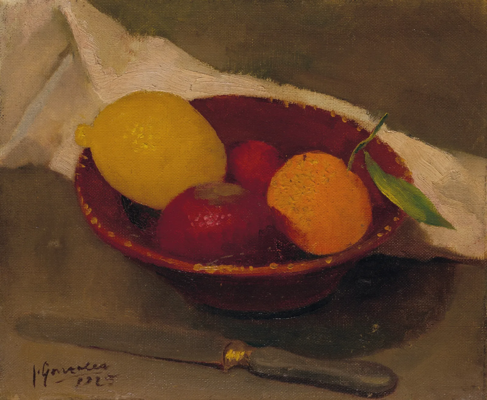 Nature Morte Bodegon Wall Art by Julio González - Canvas Print