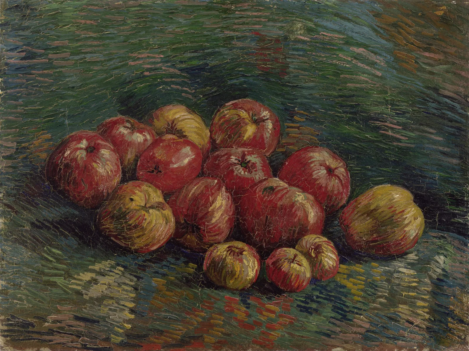 Apples 3 Wall Art by Vincent van Gogh - Canvas Print