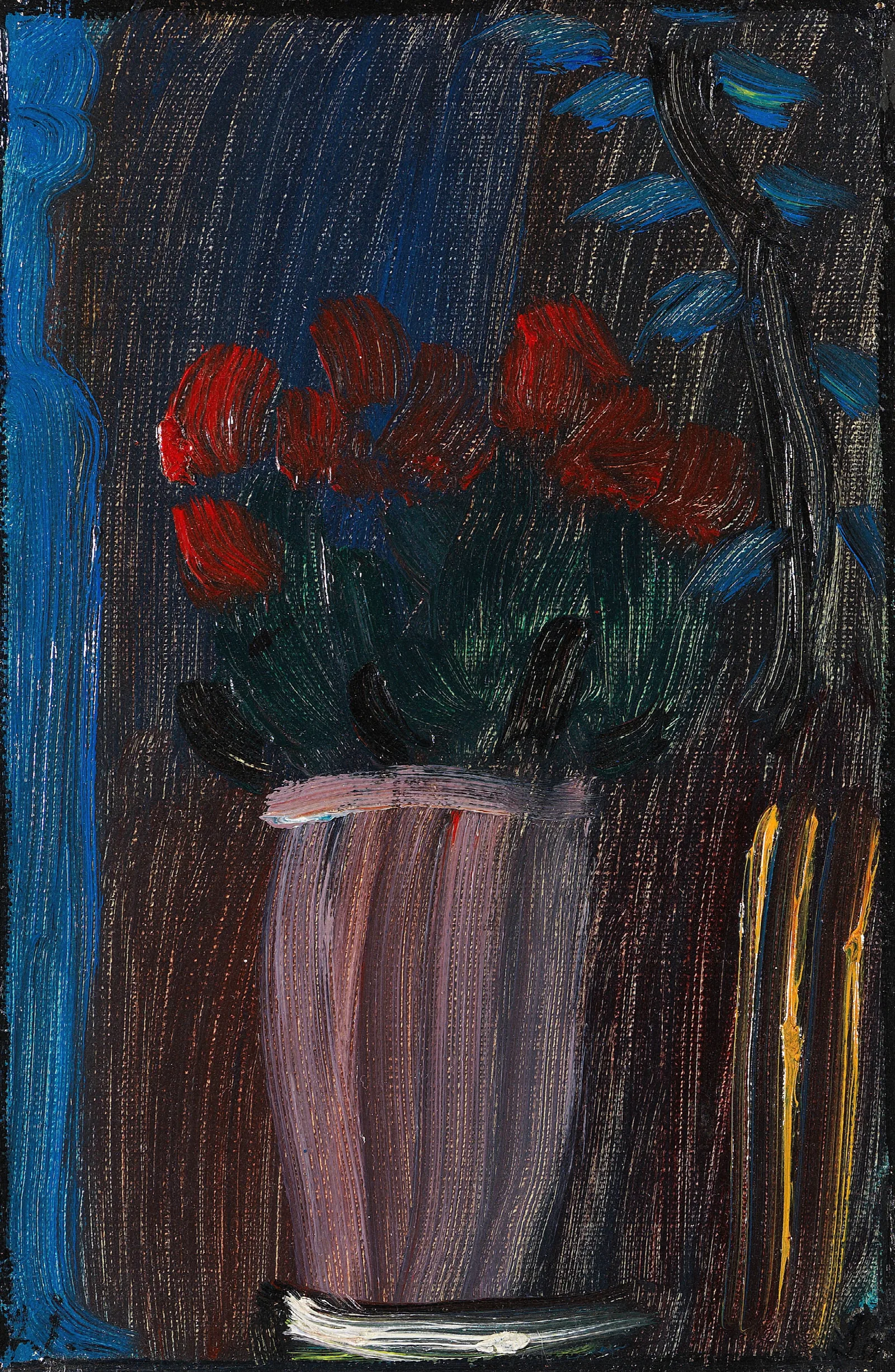 Stillleben Alpenveilchen Erbluhen Wall Art by Alexej von Jawlensky - Canvas Print