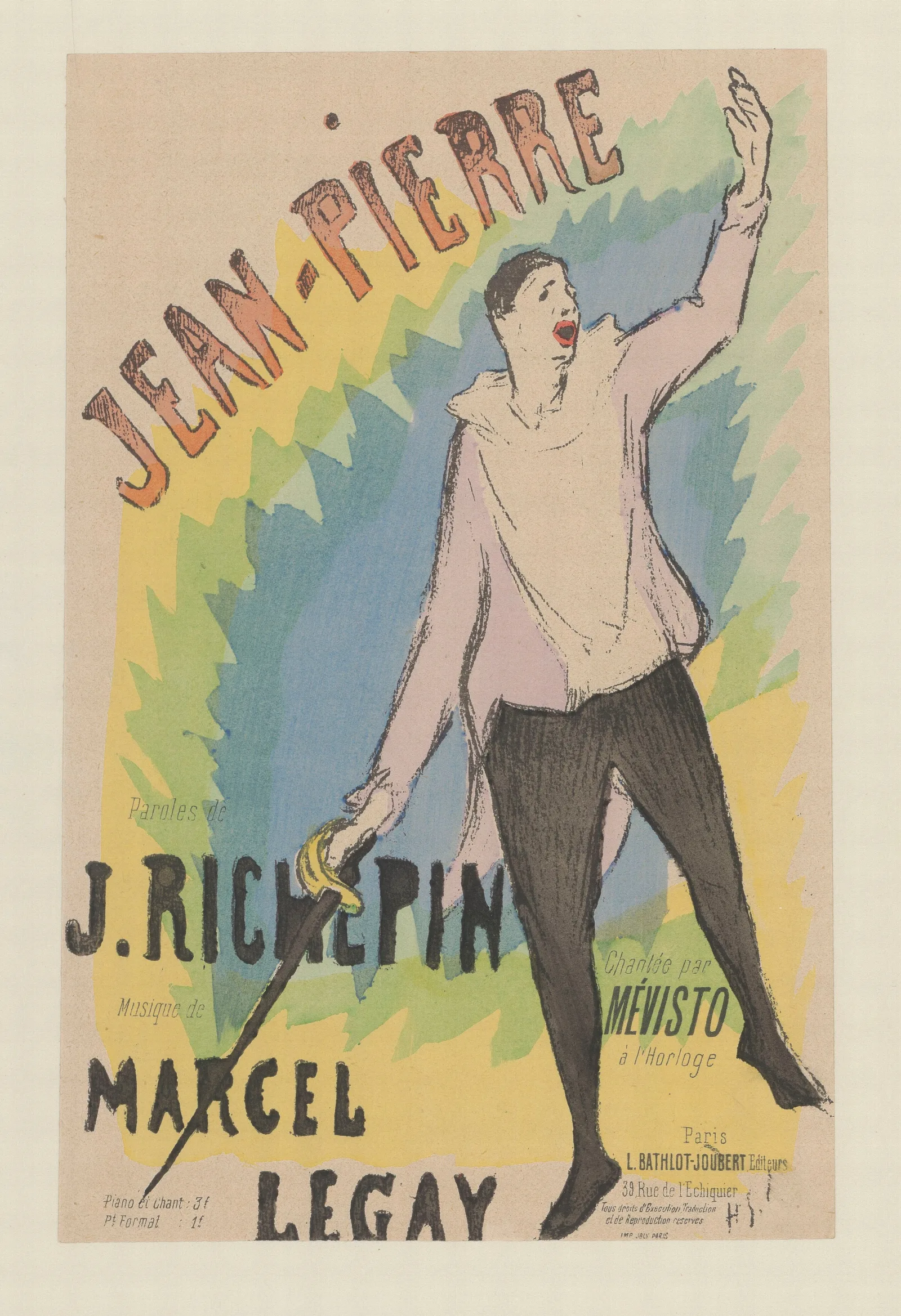 Jean Pierre Wall Art by Henri-Gabriel Ibels - Canvas Print