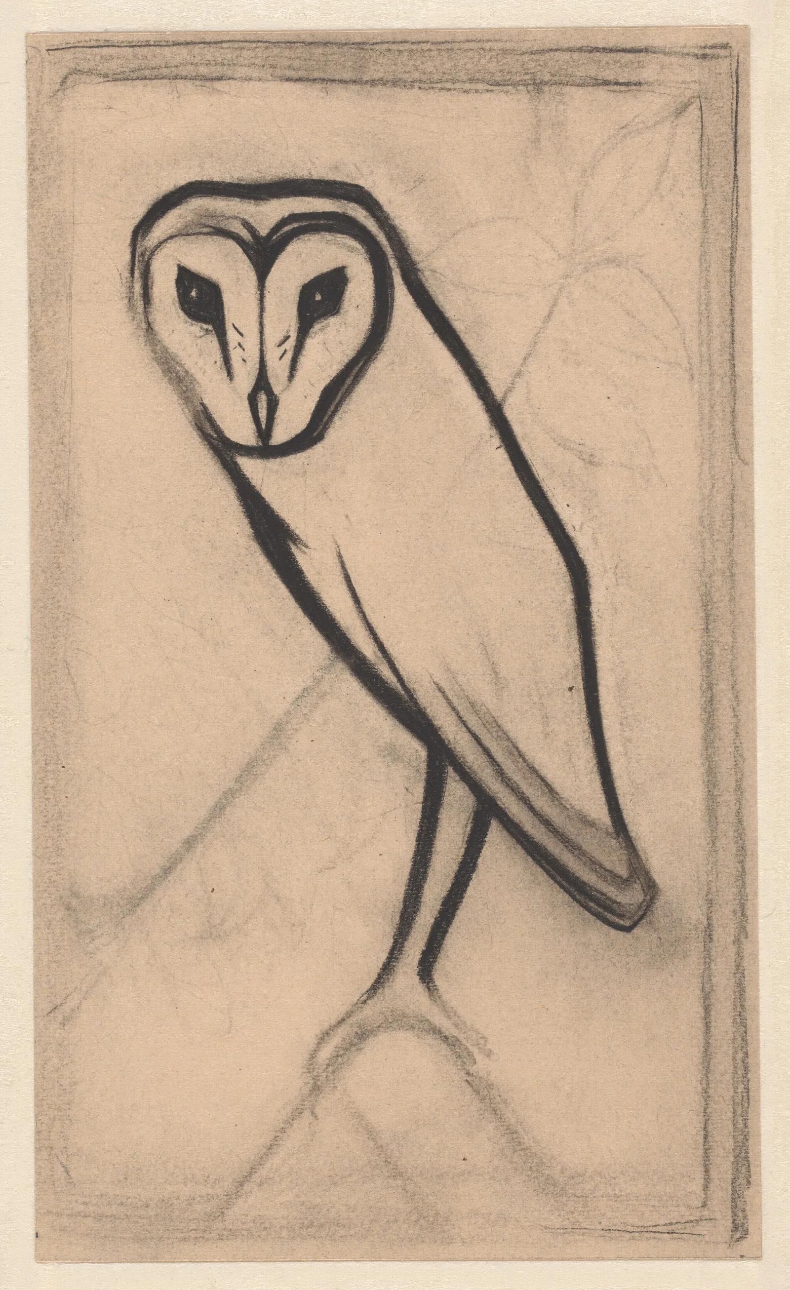 Owl 6 Wall Art by Julie de Graag - Canvas Print