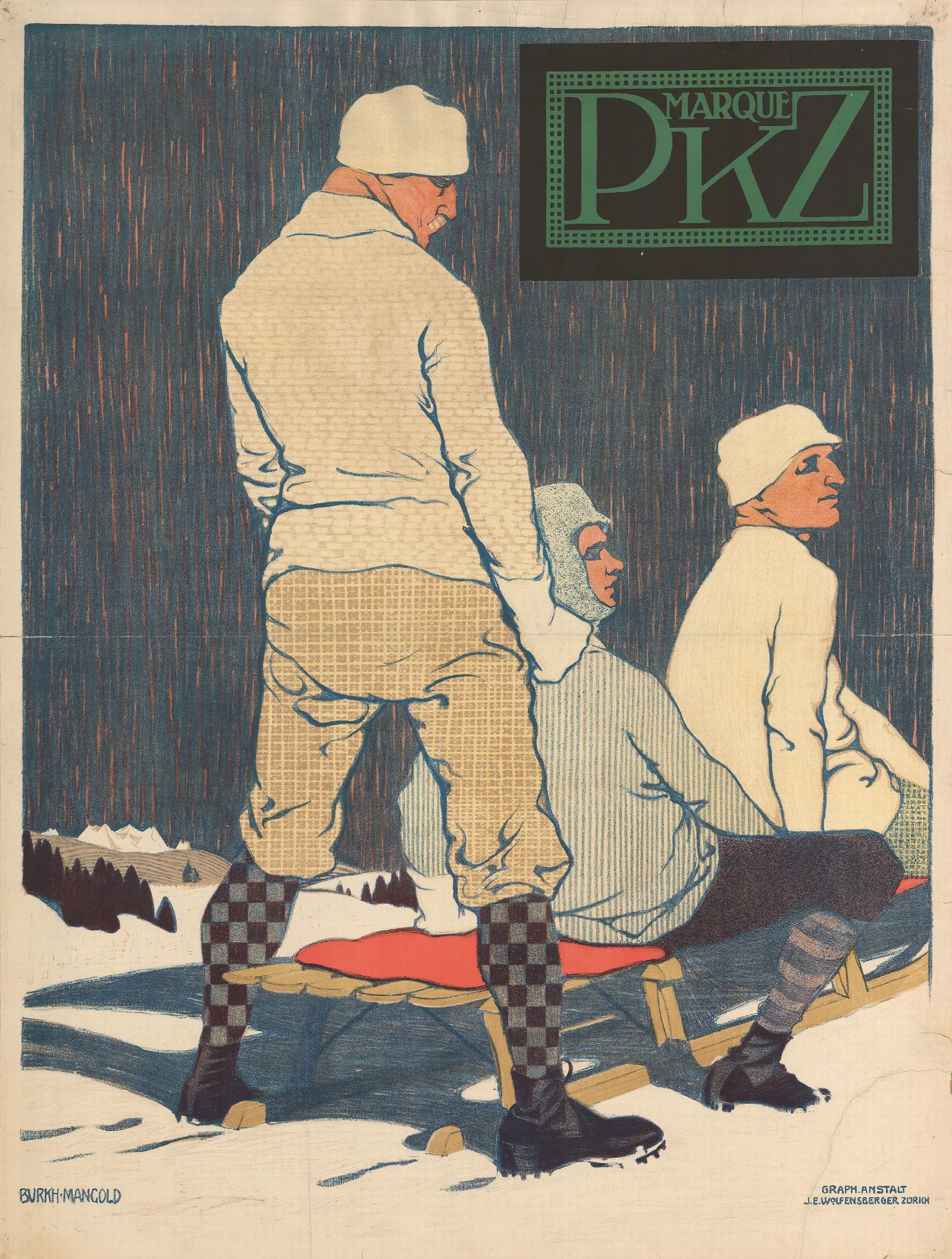 Marque Pkz Wall Art by Burkhard Mangold - Canvas Print