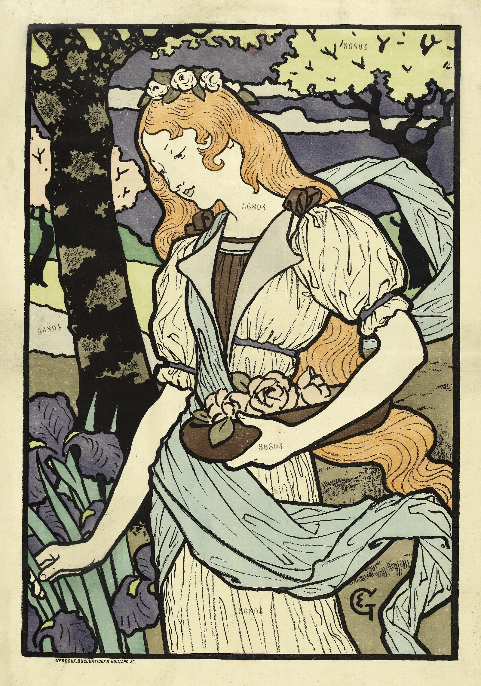 Exposition Des Artistes Decorateurs Wall Art by Eugène Grasset - Canvas Print