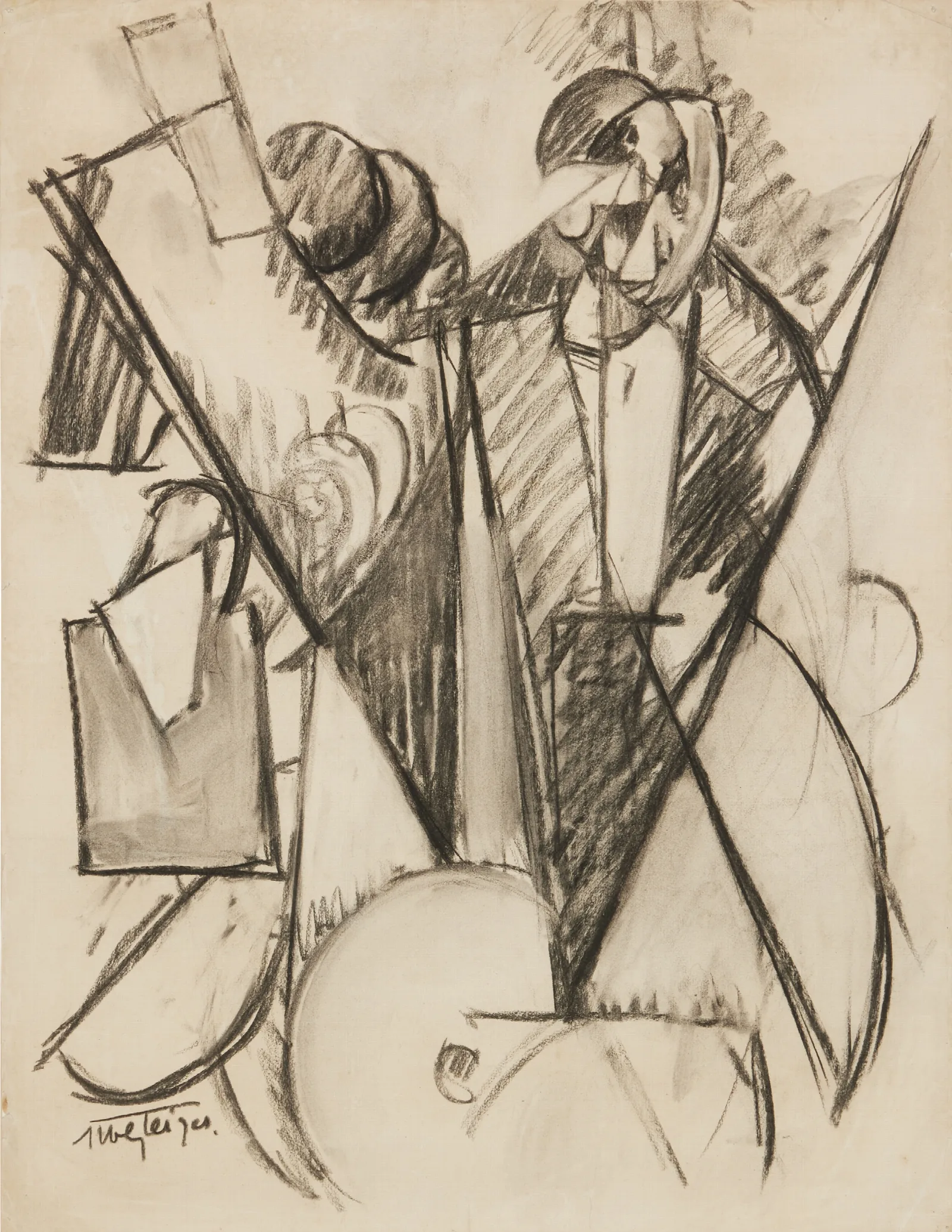 Portrait Digor Stravinsky Wall Art by Albert Gleizes - Canvas Print