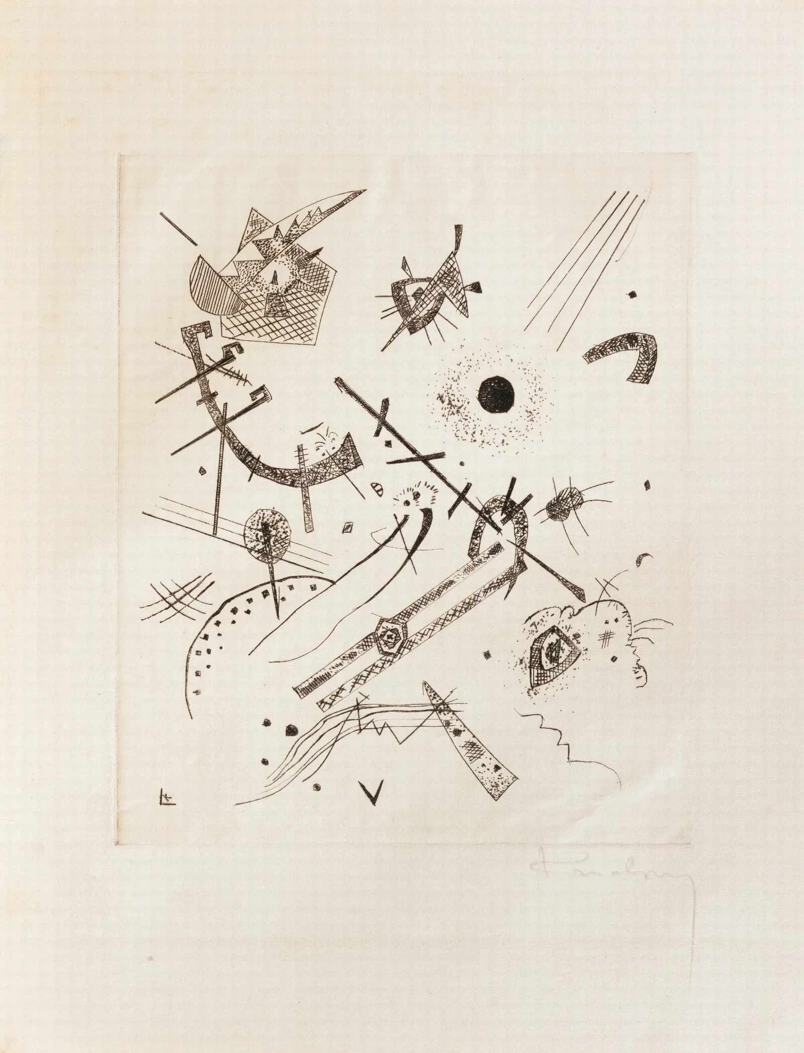 Kleine Welten Small Worlds Xi Wall Art by Wassily Kandinsky - Canvas Print