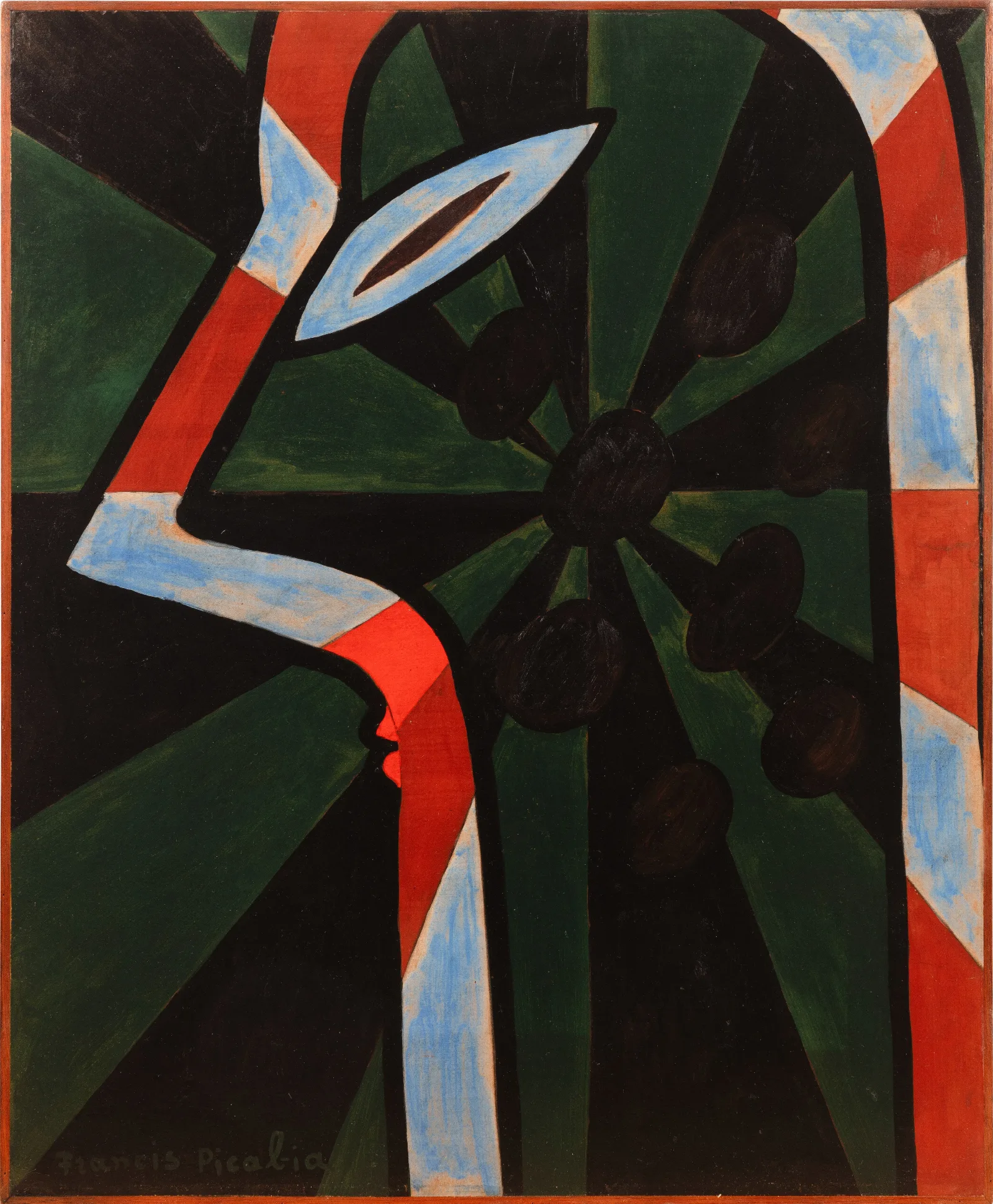 Abstract 427 by Francis Picabia (1948) Wall Art by Francis Picabia - Canvas Print