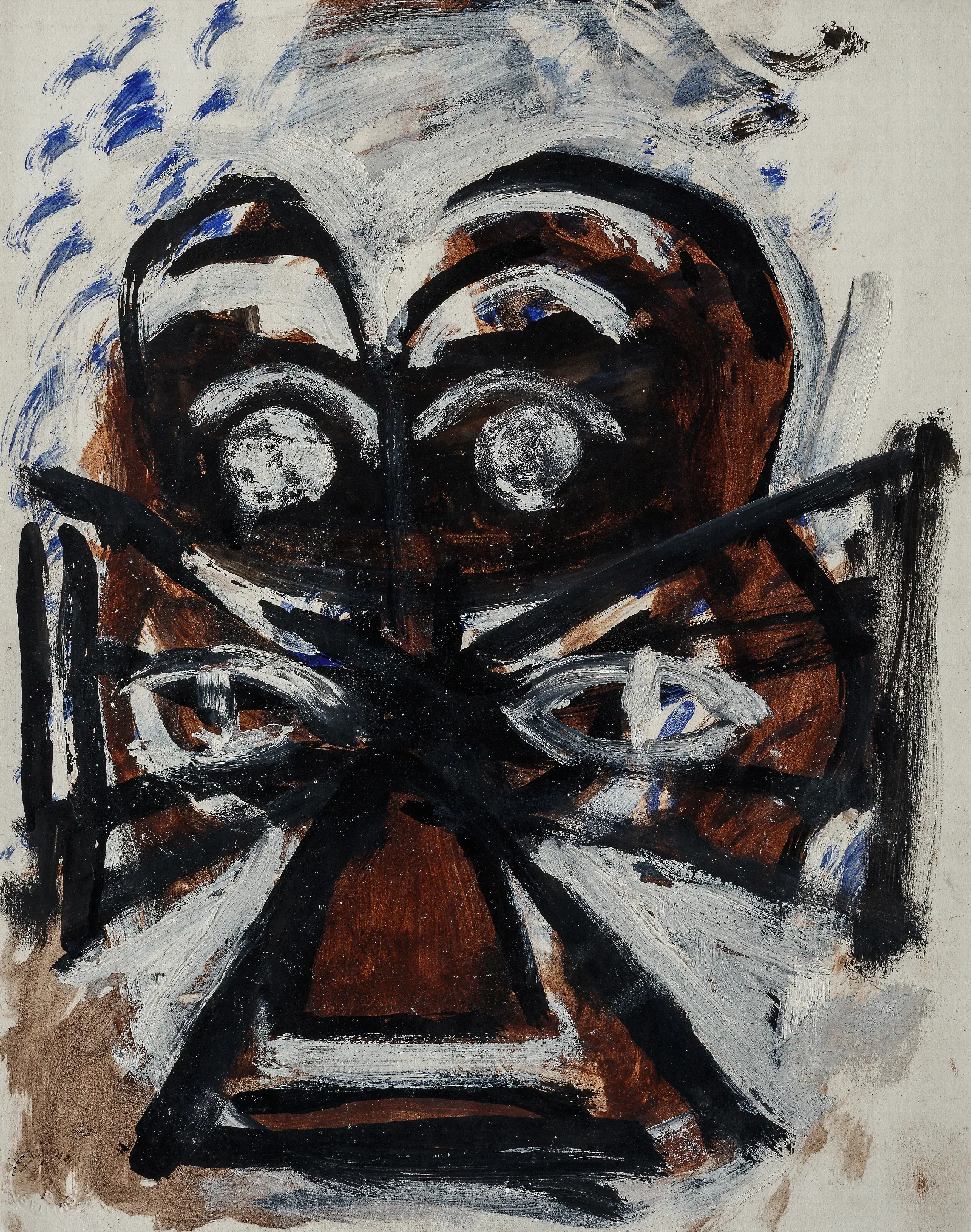 Proyecto De Una Cabeza Wall Art by José Clemente Orozco - Canvas Print