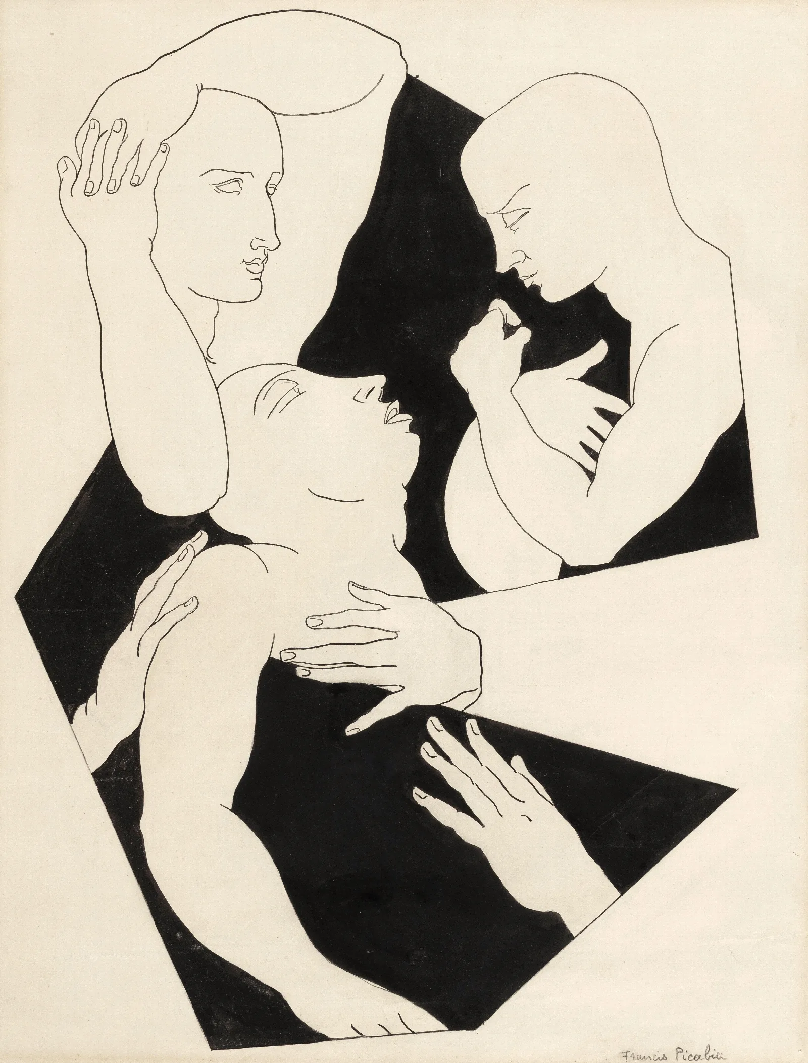 Sans Titre 54 Wall Art by Francis Picabia - Canvas Print