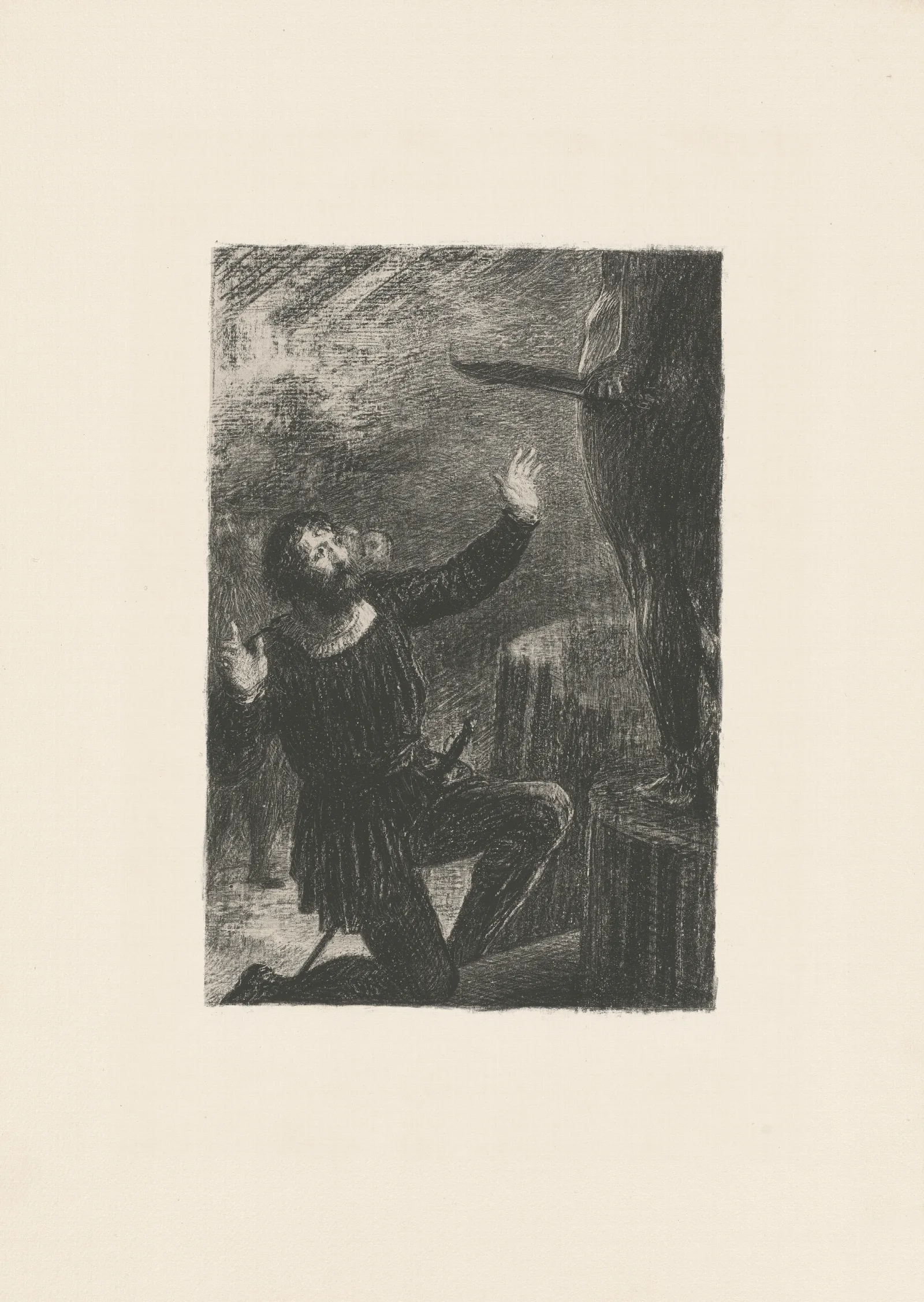 Benvenuto Cellini Acte Iii La Fonte Du Persee Wall Art by Henri Fantin-Latour - Canvas Print