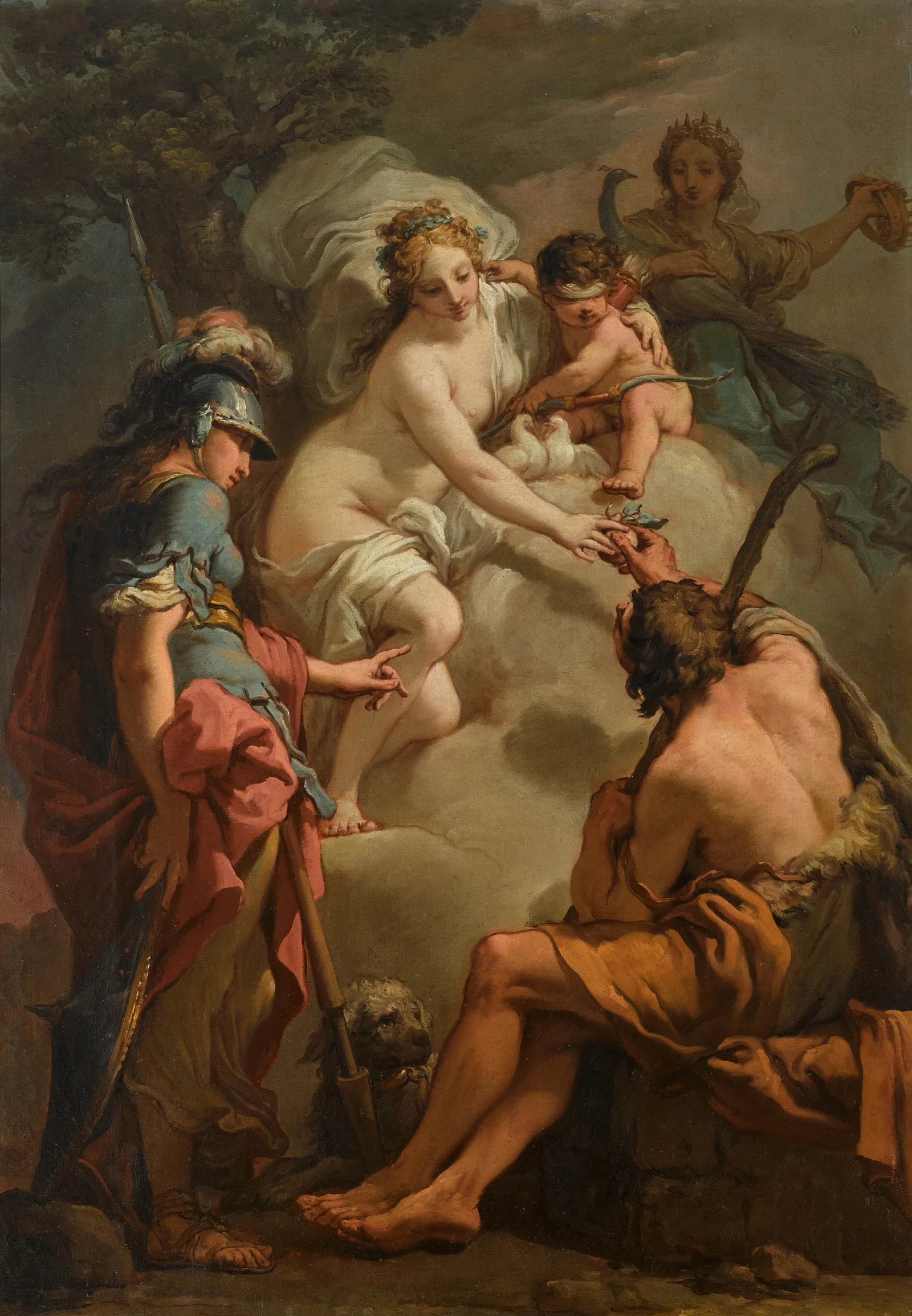 The Judgement Of Paris 28 Wall Art by Gaetano Gandolfi - Canvas Print
