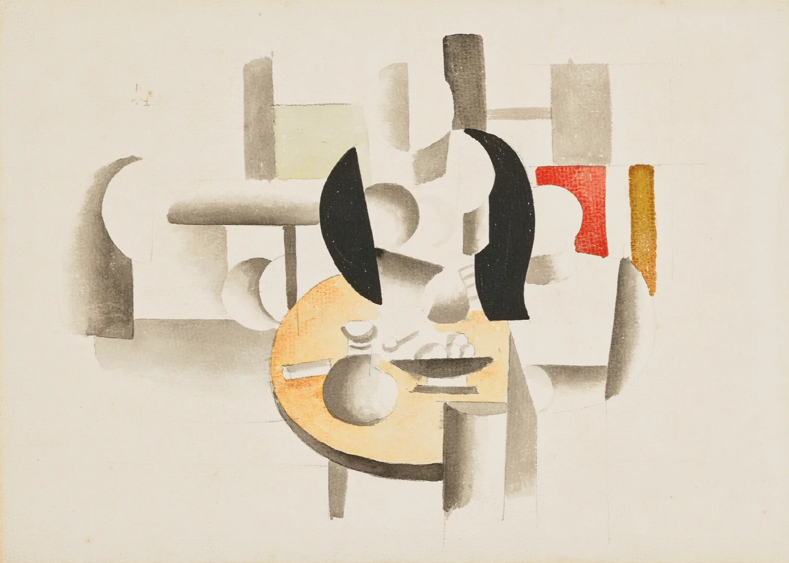 Le Dejeuner 4 Wall Art by Fernand Léger - Canvas Print