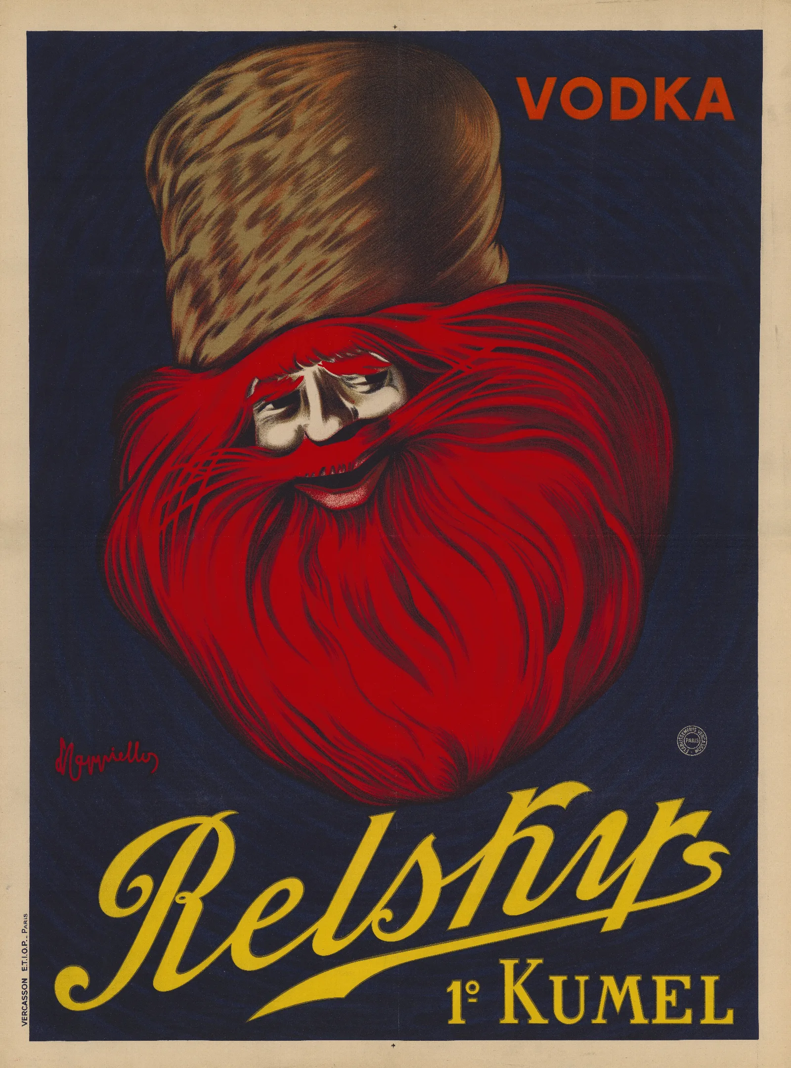 Vodka Relskys 1 Kumel Wall Art by Leonetto Cappiello - Canvas Print