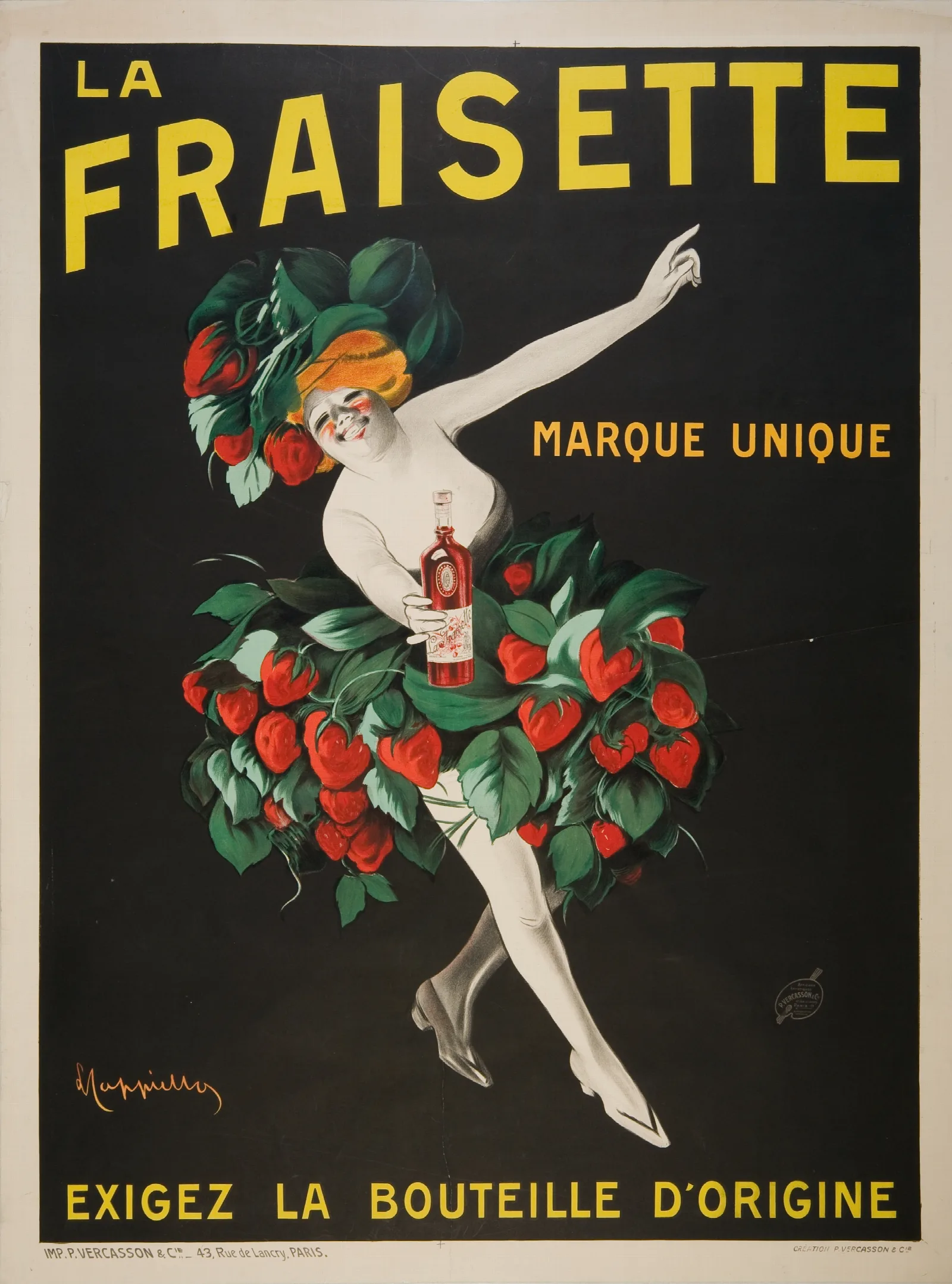 La Fraisette Wall Art by Leonetto Cappiello - Canvas Print