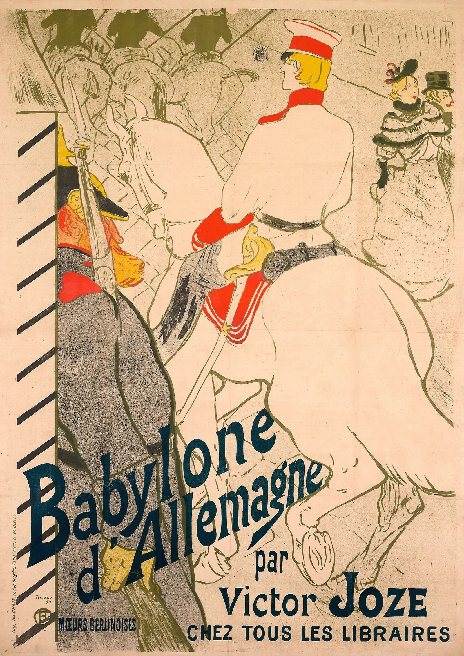Babylone Dallemagne Wall Art by Henri de Toulouse-Lautrec - Canvas Print