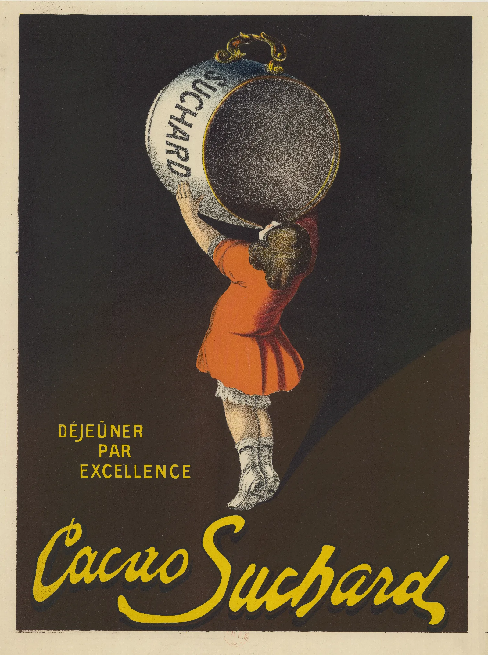 Dejeuner Par Excellence Cacao Suchard Wall Art by Leonetto Cappiello - Canvas Print
