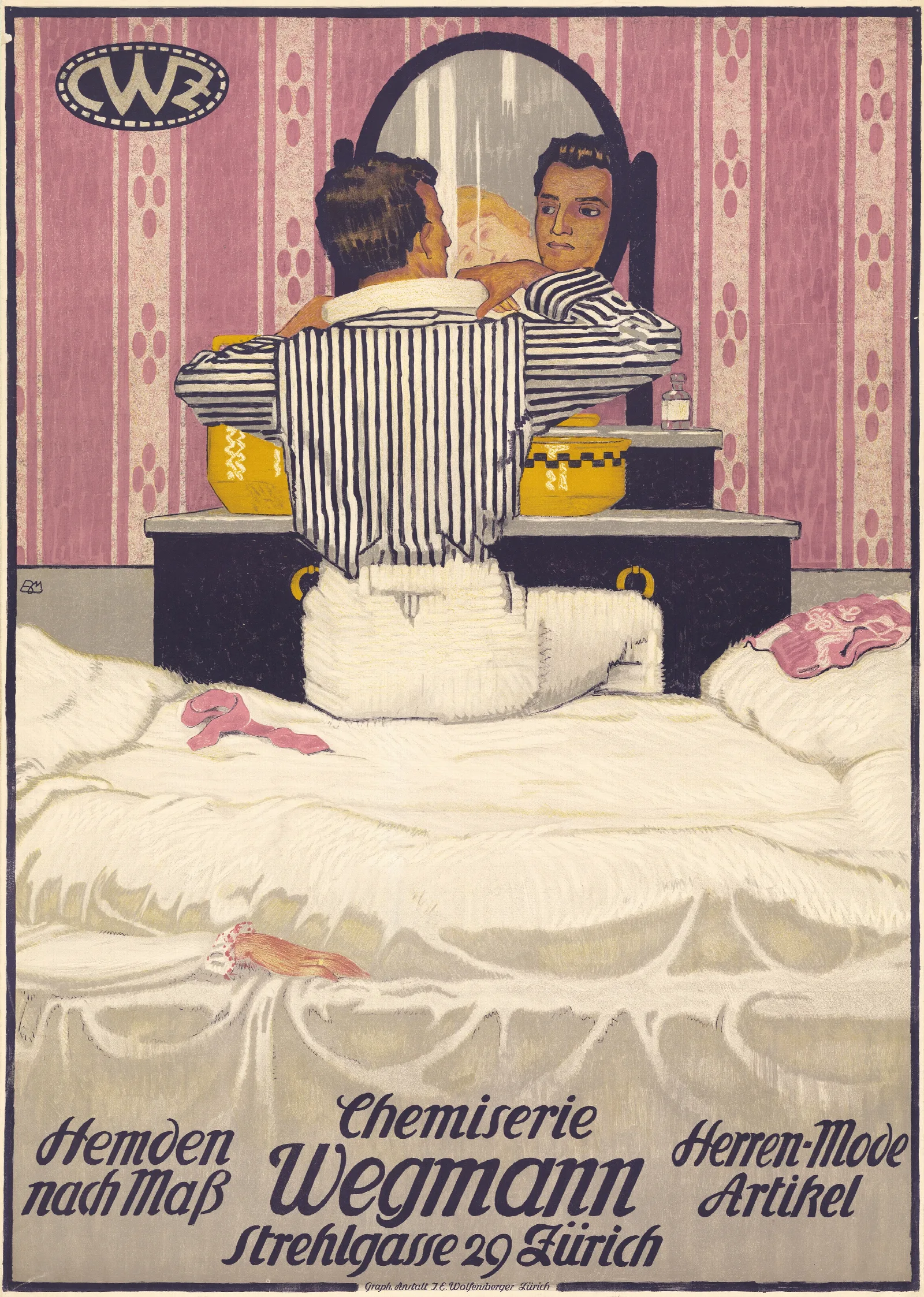 Chemiserie Wegmann Wall Art by Burkhard Mangold - Canvas Print