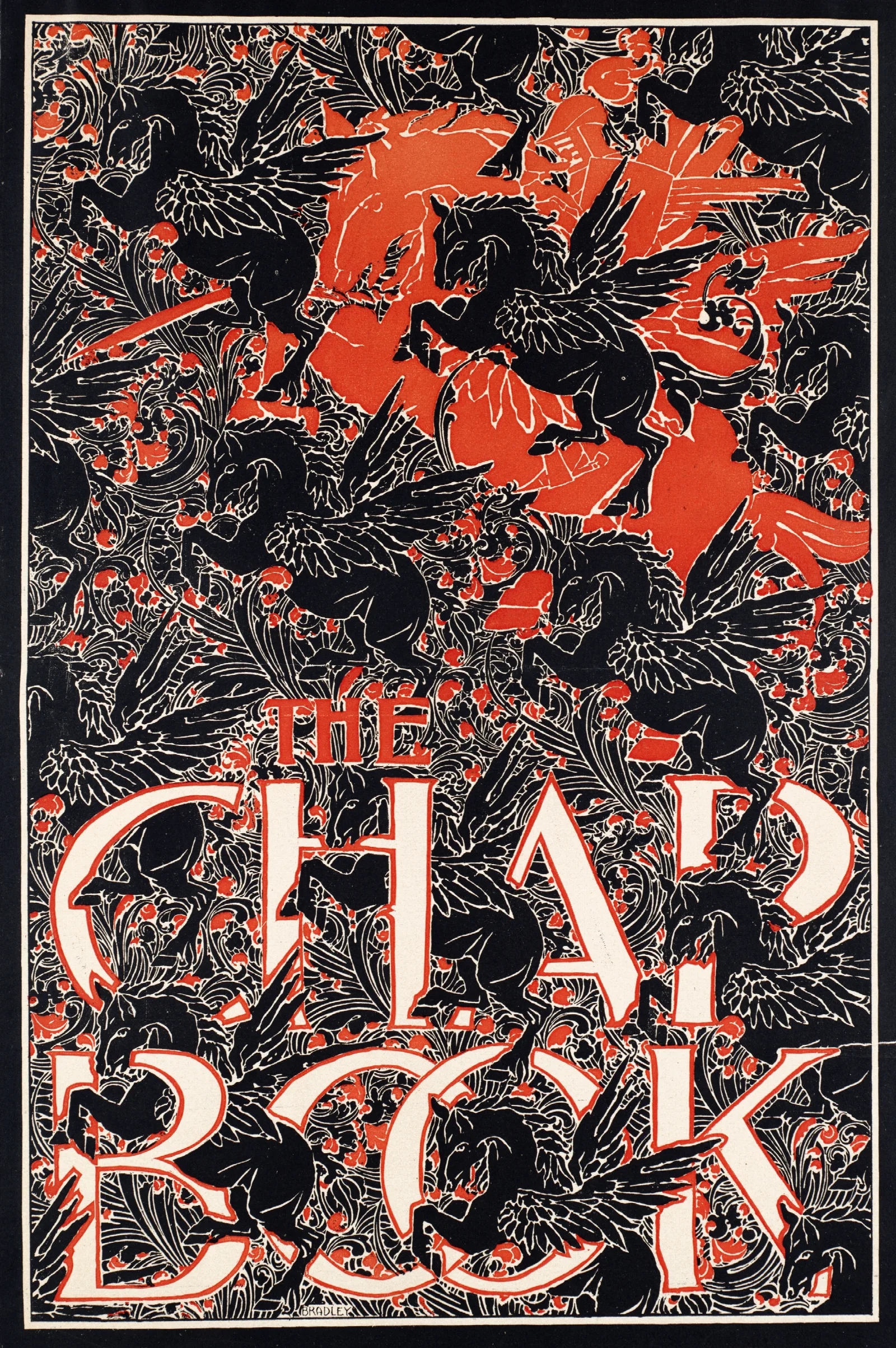 The Chap Book 8 Wall Art by Will Bradley - Canvas Print