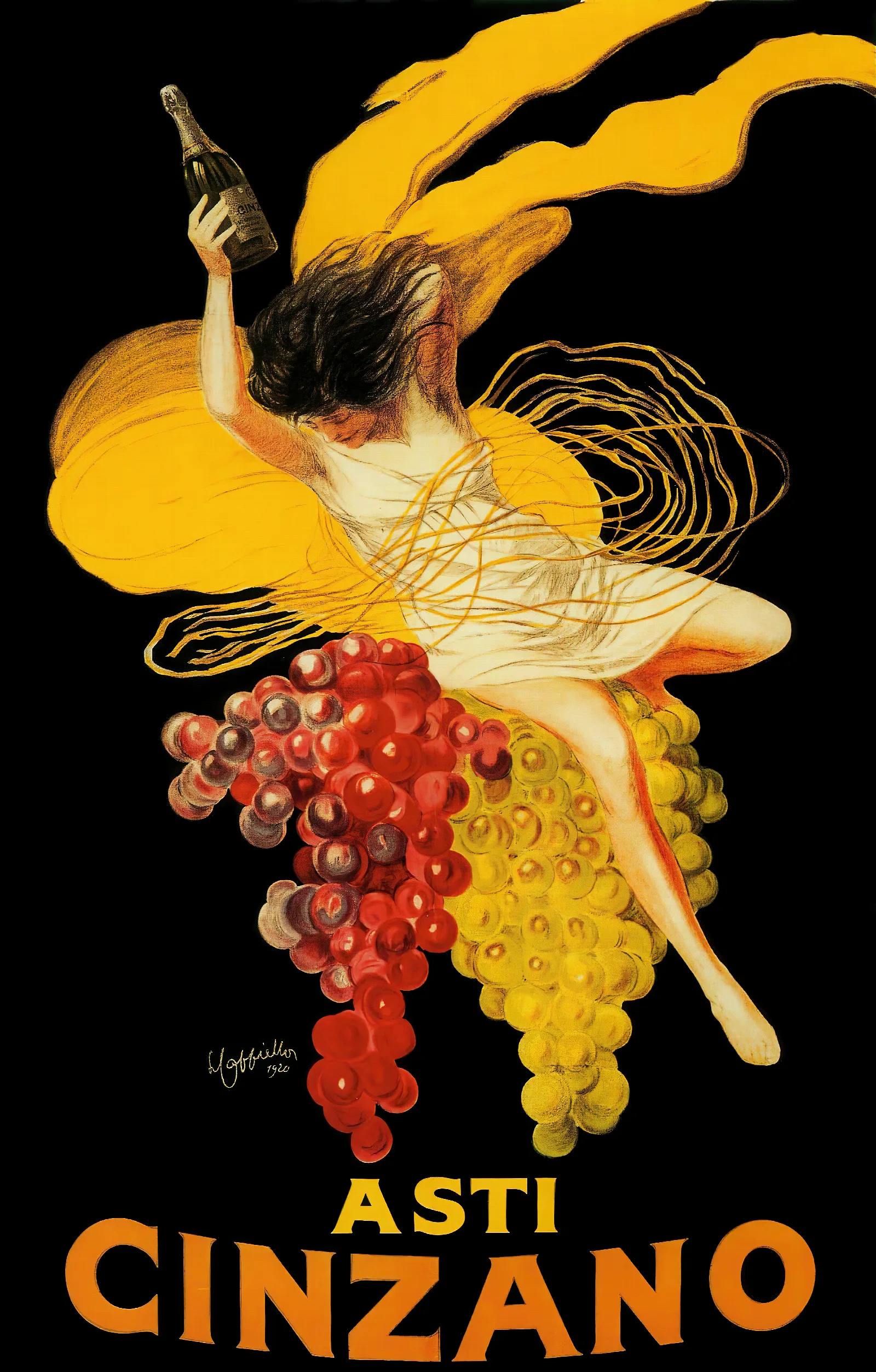 Asti Cinzano Wall Art by Leonetto Cappiello - Canvas Print