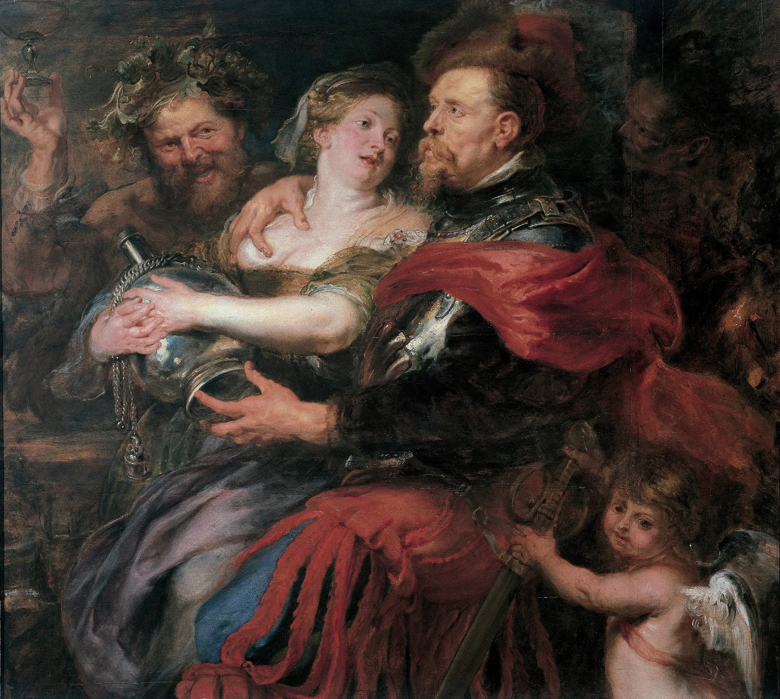 Venus And Mars 5 Wall Art by Peter Paul Rubens - Canvas Print