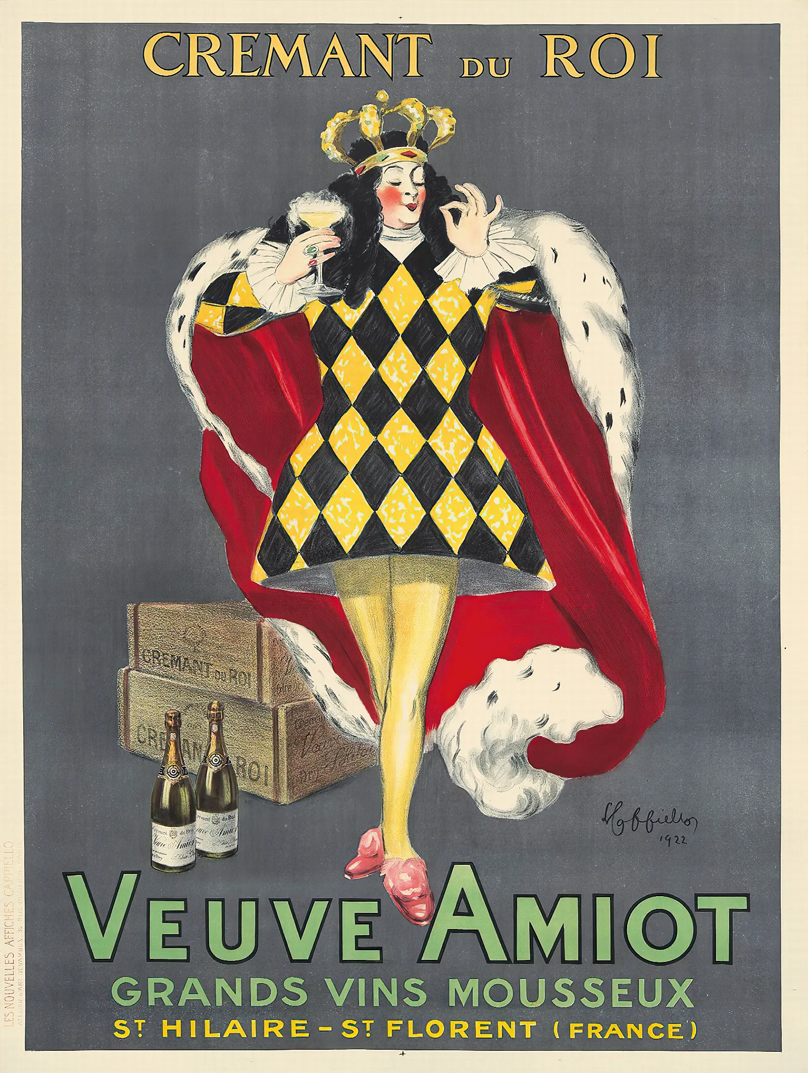 Veuve Amiot Wall Art by Leonetto Cappiello - Canvas Print