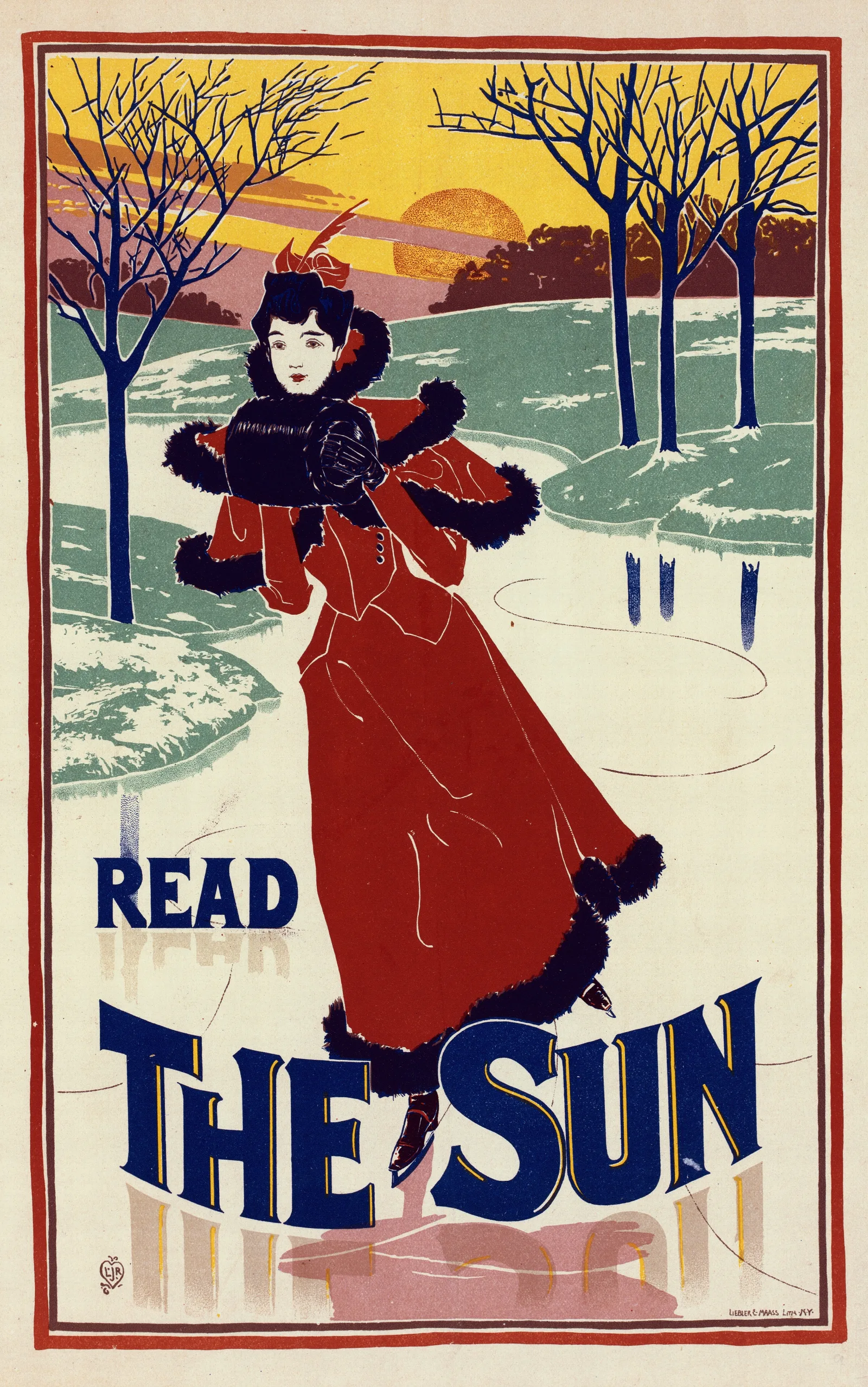 The Sun Wall Art by Louis Rhead - Canvas Print