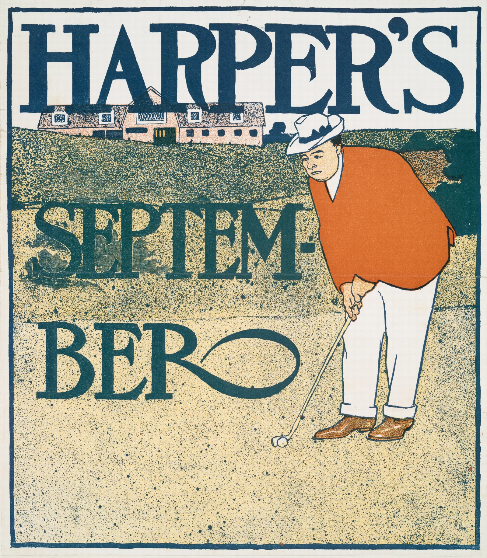 Harpers September 4 Wall Art by Edward Penfield - Canvas Print