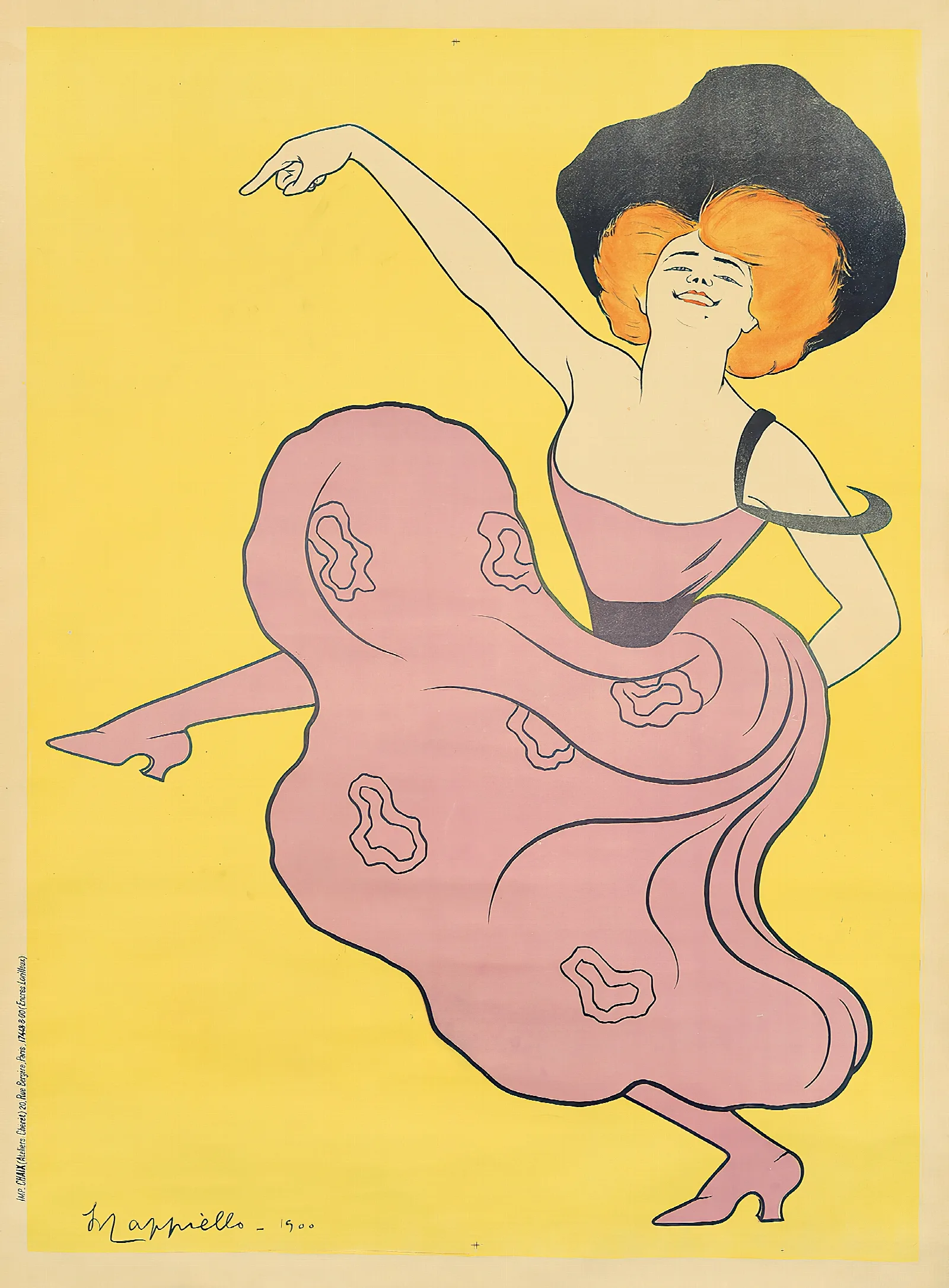 Folies Bergere Wall Art by Leonetto Cappiello - Canvas Print