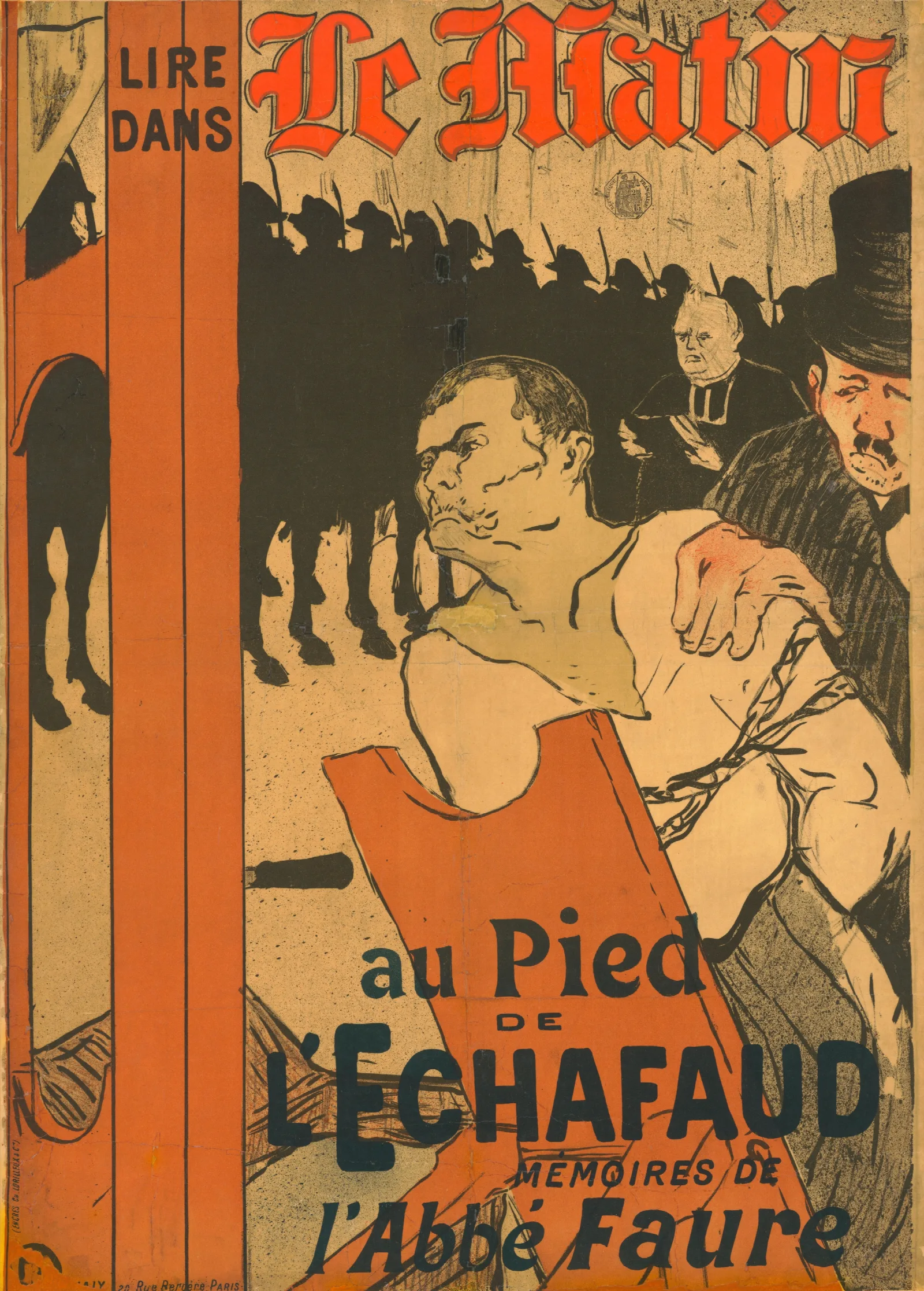 Le Matin 8 Wall Art by Henri de Toulouse-Lautrec - Canvas Print