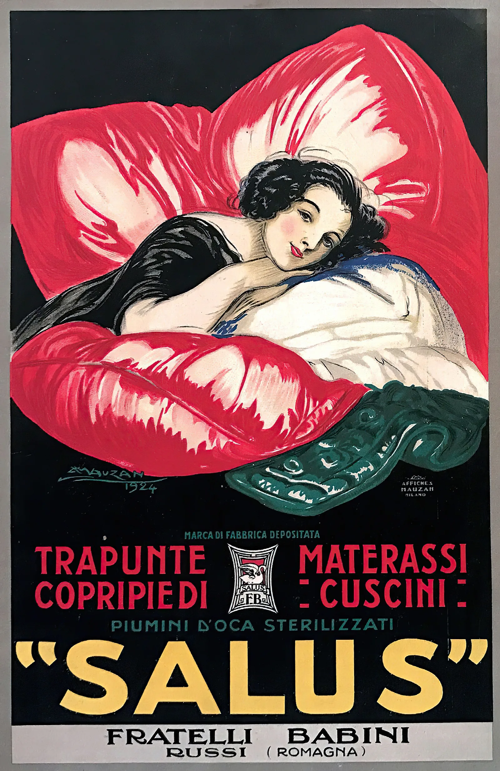 Salus Wall Art by Leonetto Cappiello - Canvas Print