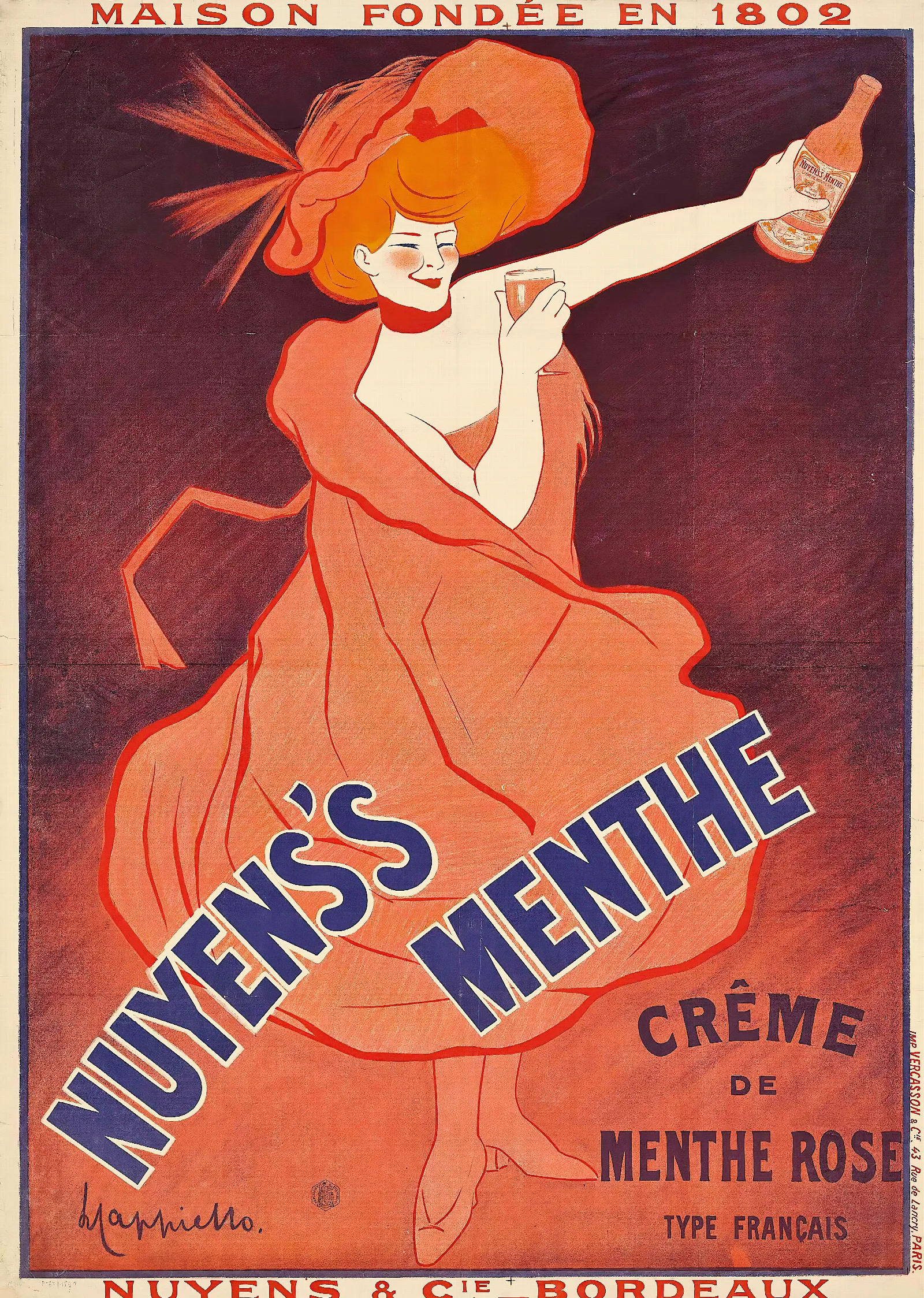 Nuyenss Menthe Wall Art by Leonetto Cappiello - Canvas Print