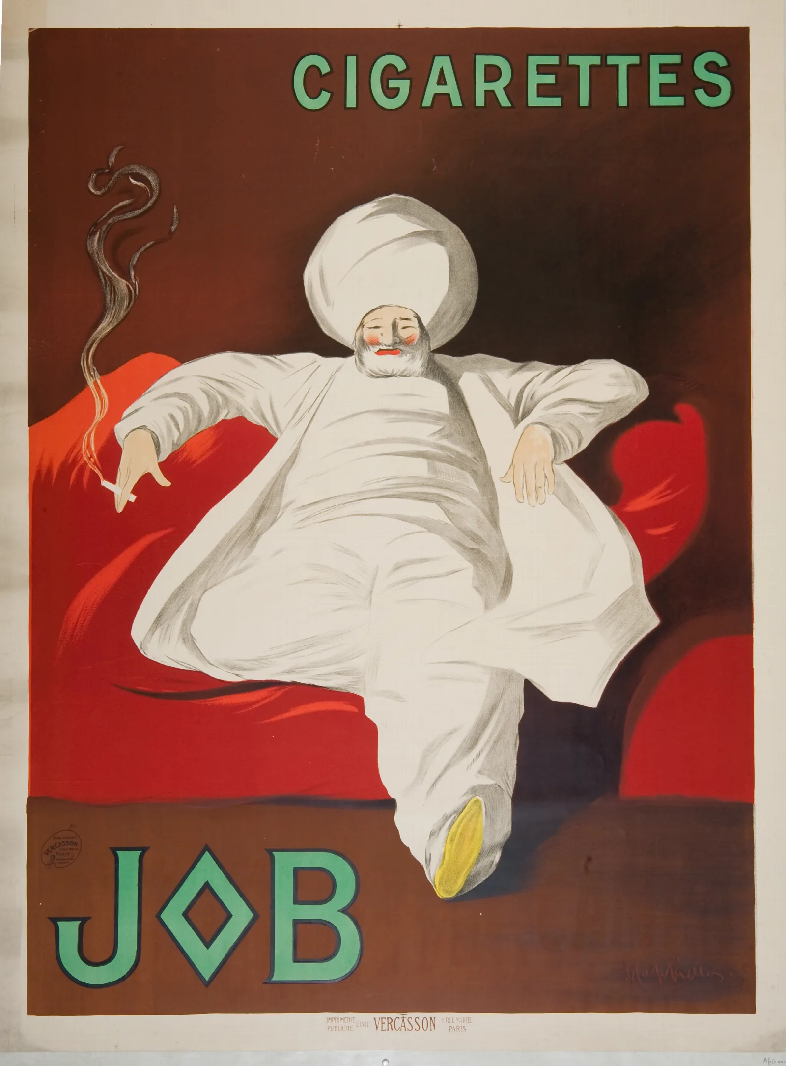 Cigarettes Job Wall Art by Leonetto Cappiello - Canvas Print