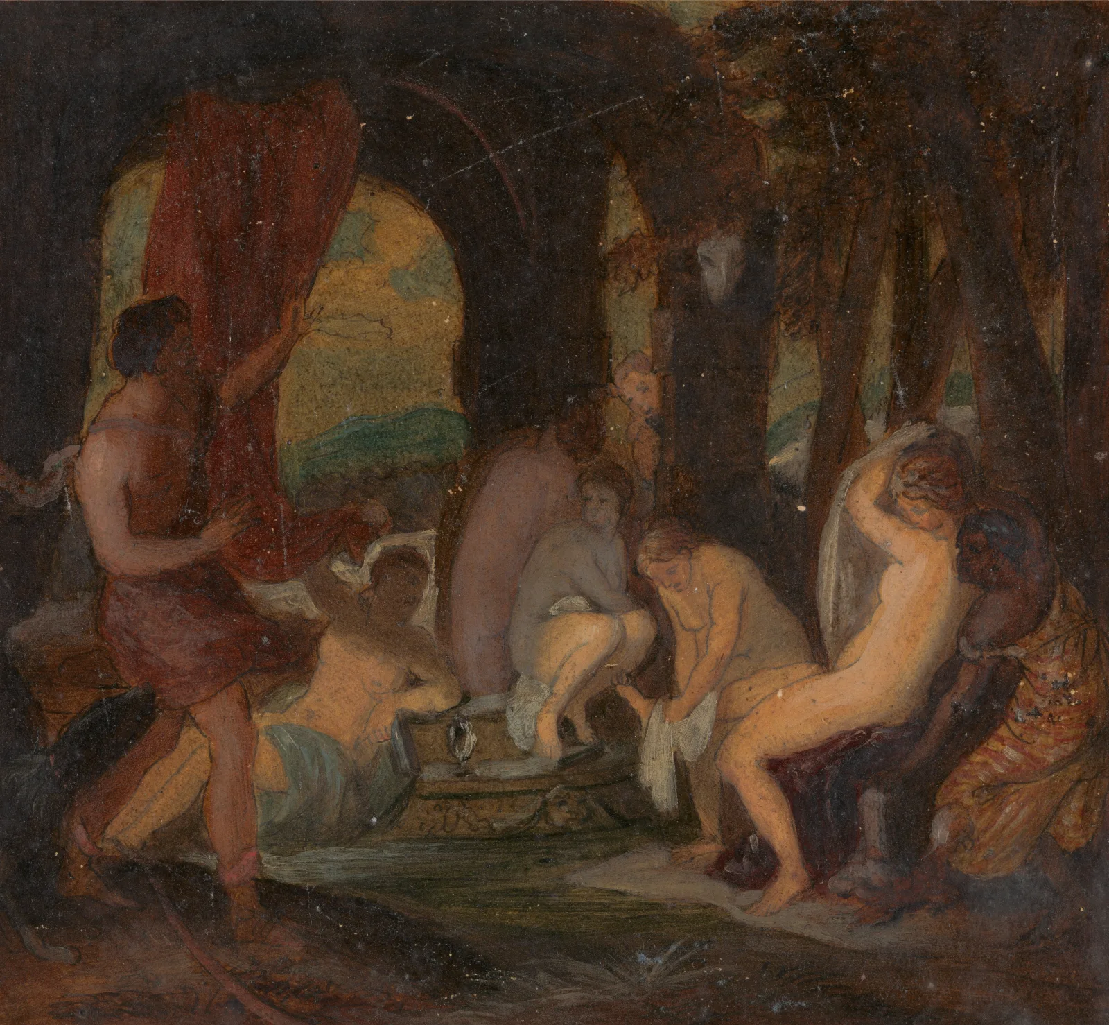 Diana And Actaeon 19 Wall Art by Robert Smirke - Canvas Print