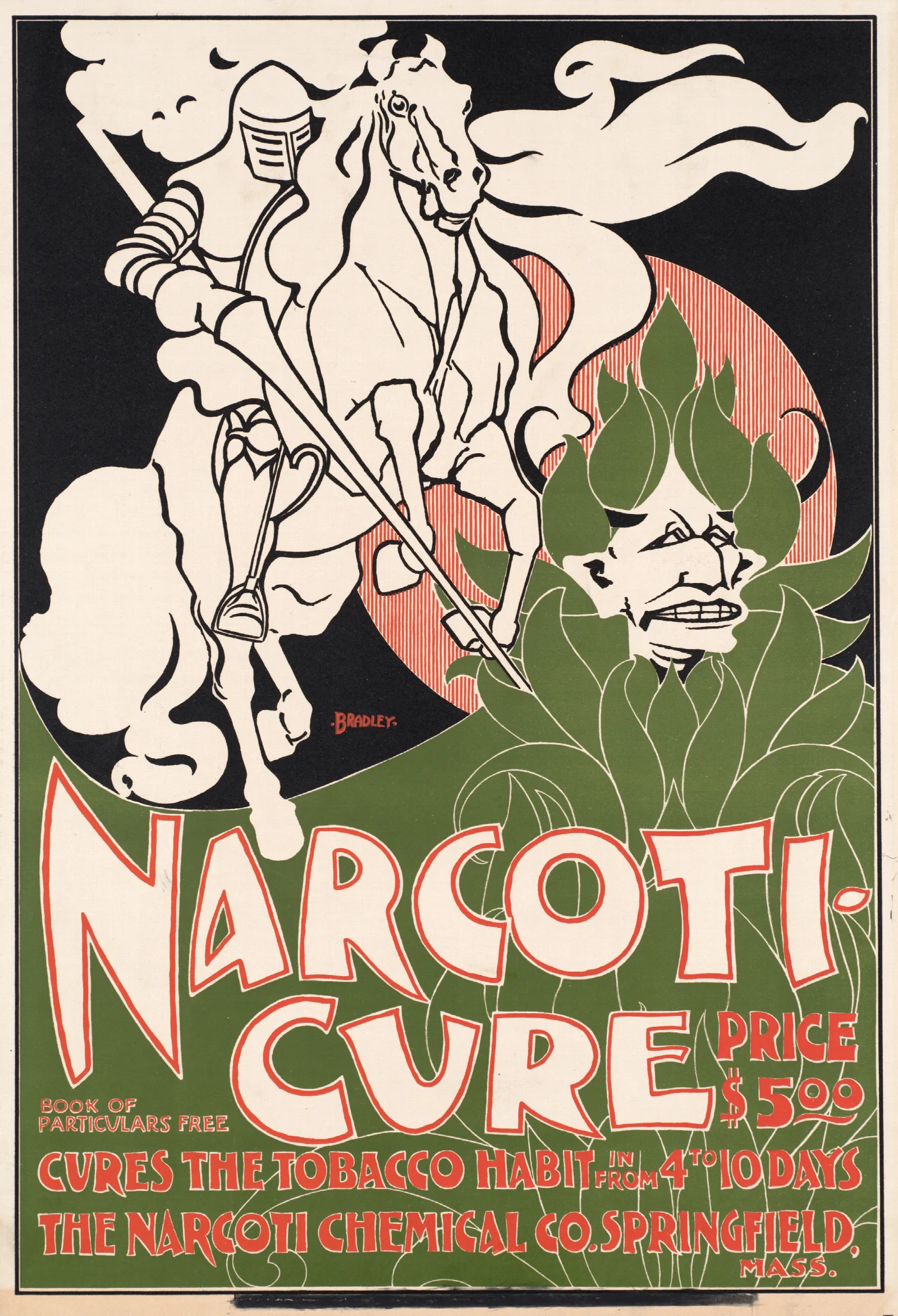 Narcoti Cure Wall Art by Will Bradley - Canvas Print