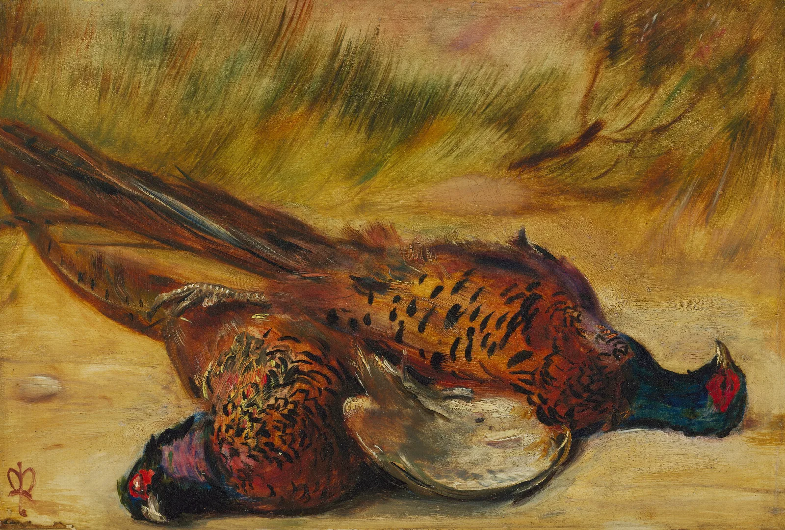 Dead Pheasants Wall Art by Sir John Everett Millais - Canvas Print