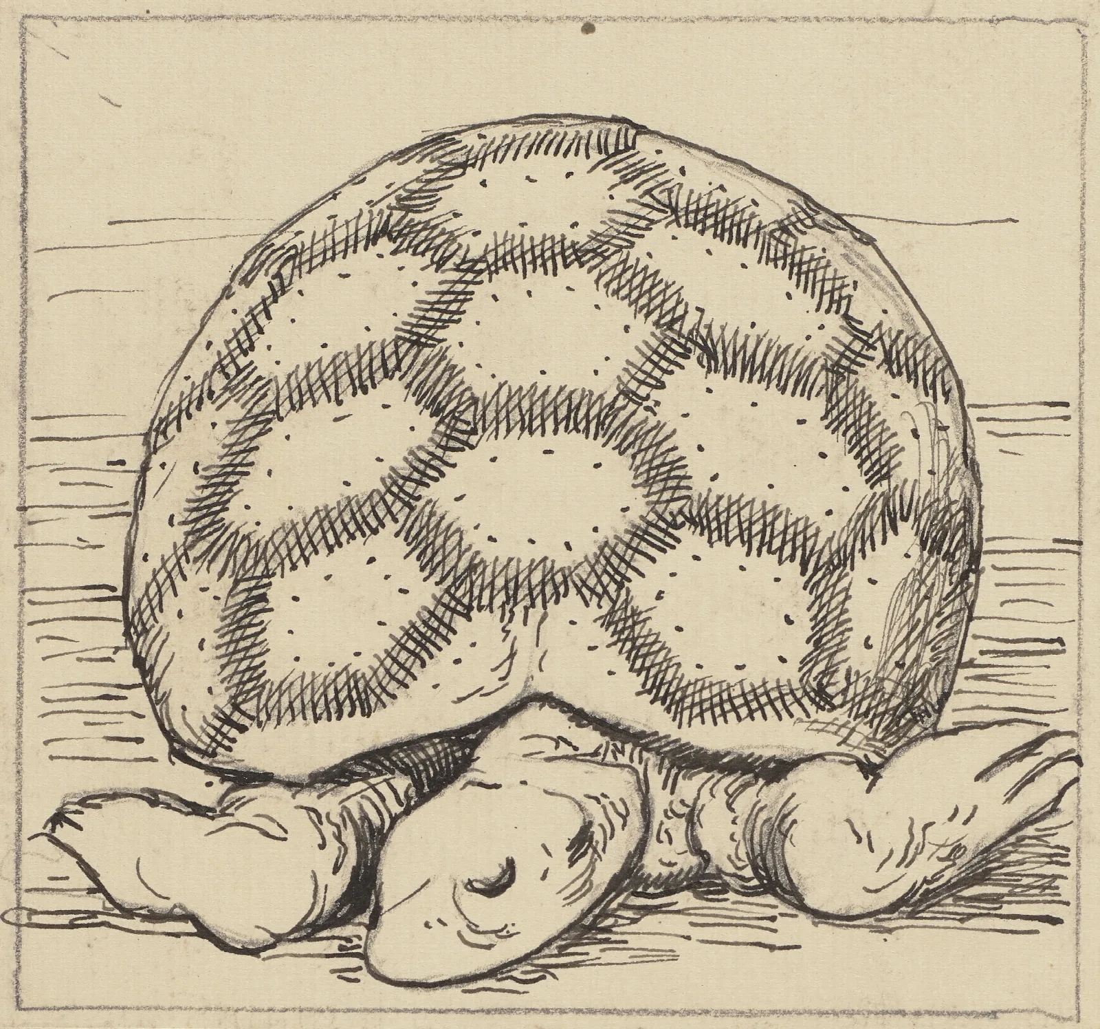 Schildkrote Wall Art by Hans Thoma - Canvas Print