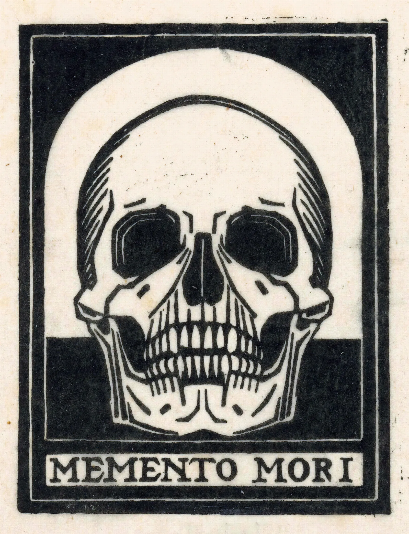 Memento Mori Wall Art by Julie de Graag - Canvas Print