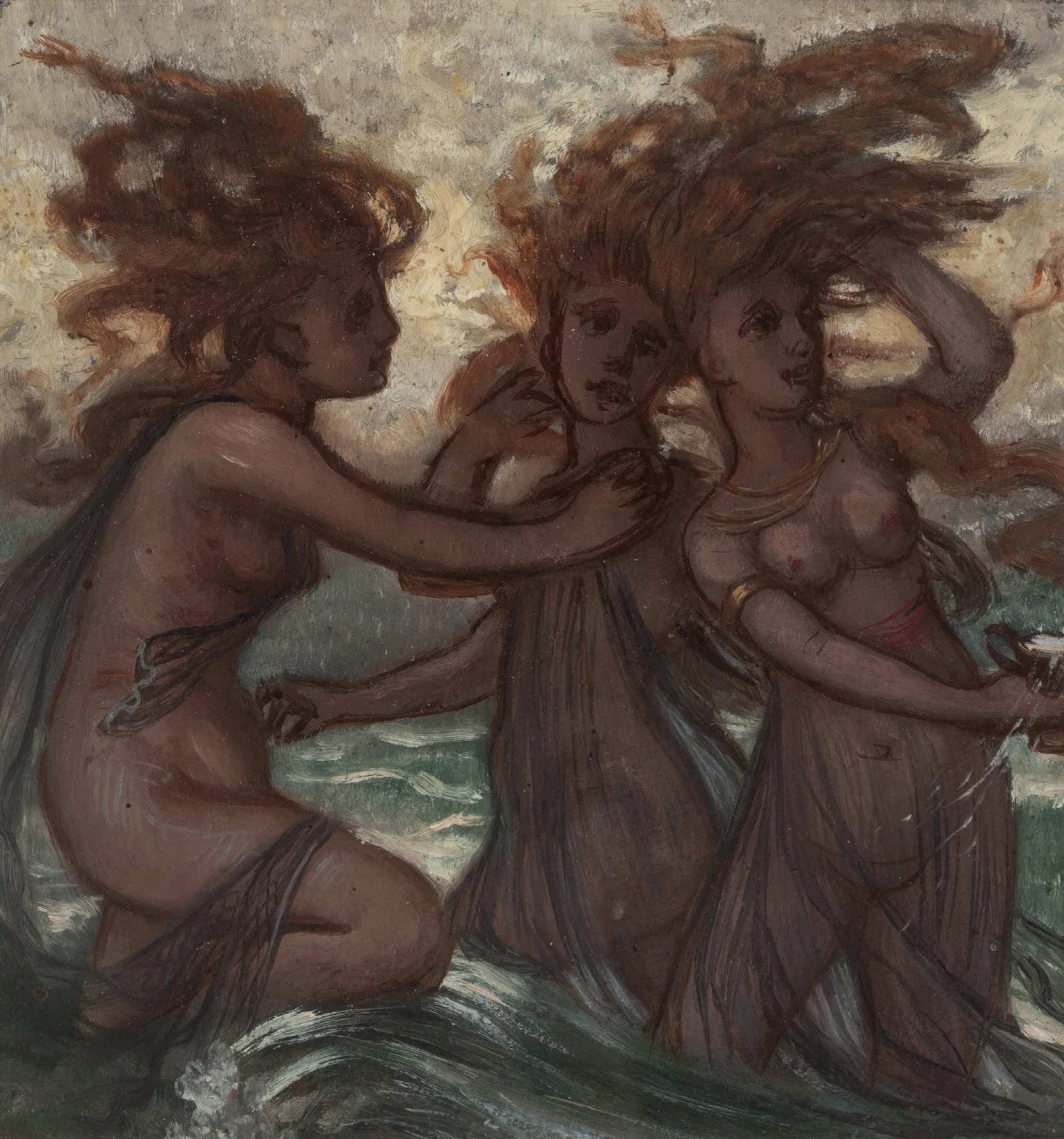 The Phorcydes Wall Art by Elihu Vedder - Canvas Print