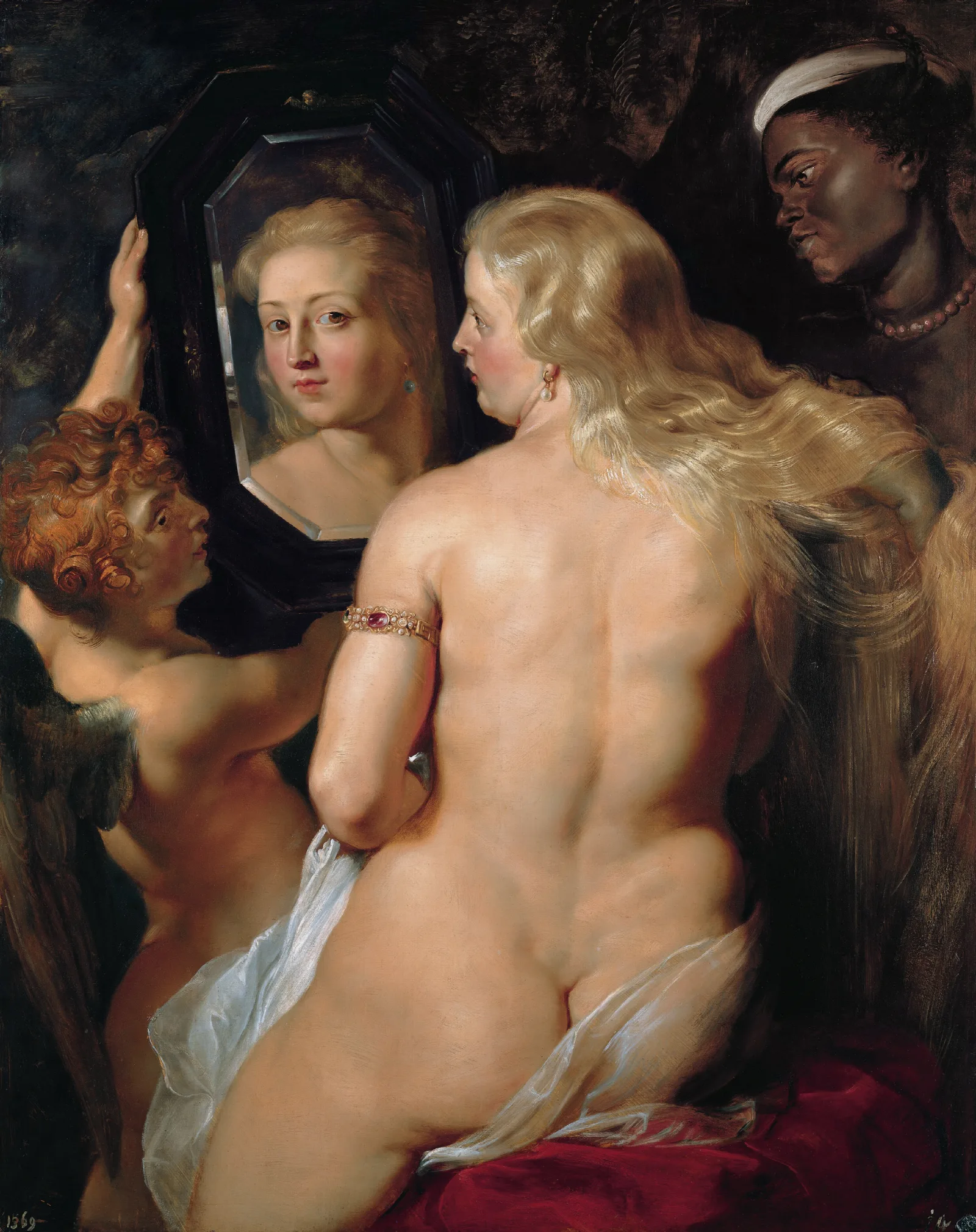 The Toilet Of Venus 8 Wall Art by Peter Paul Rubens - Canvas Print