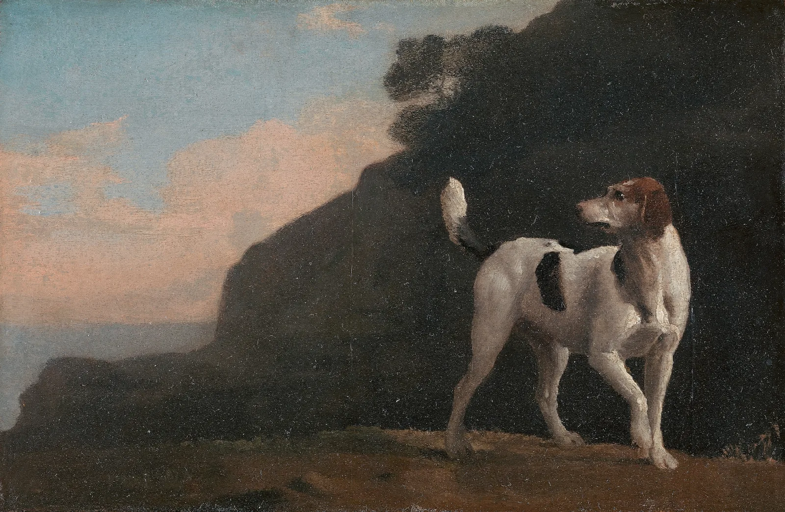Foxhound Wall Art by George Stubbs - Canvas Print