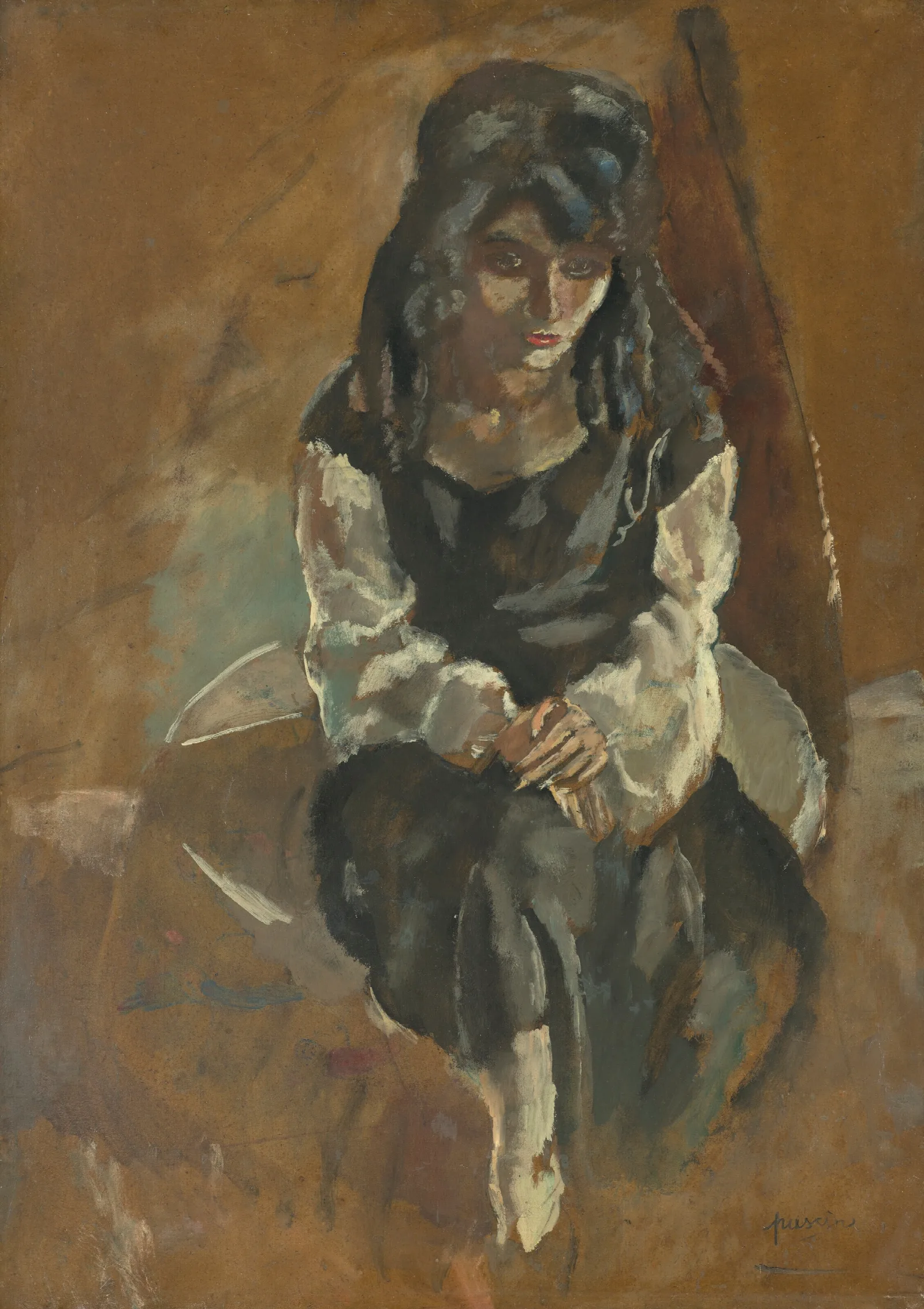 La Princesse Persane Wall Art by Jules Pascin - Canvas Print