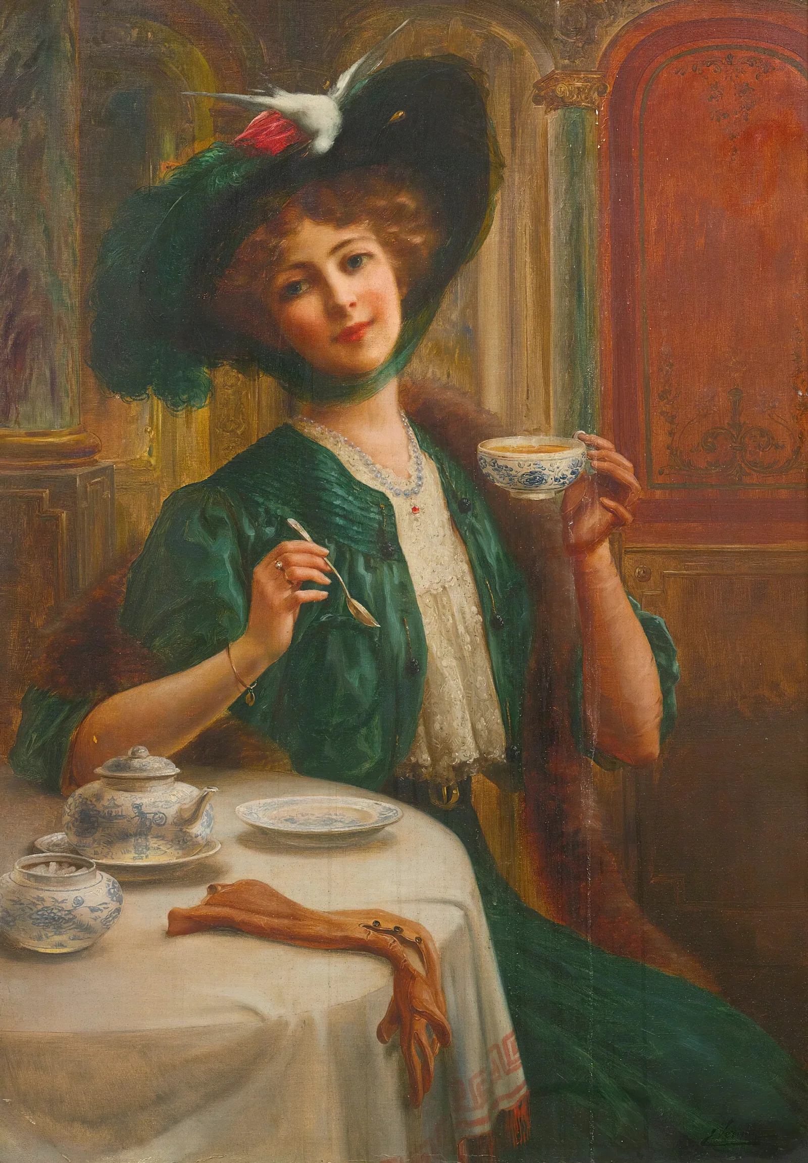 Style And Grace Wall Art by Emile Vernon - Canvas Print