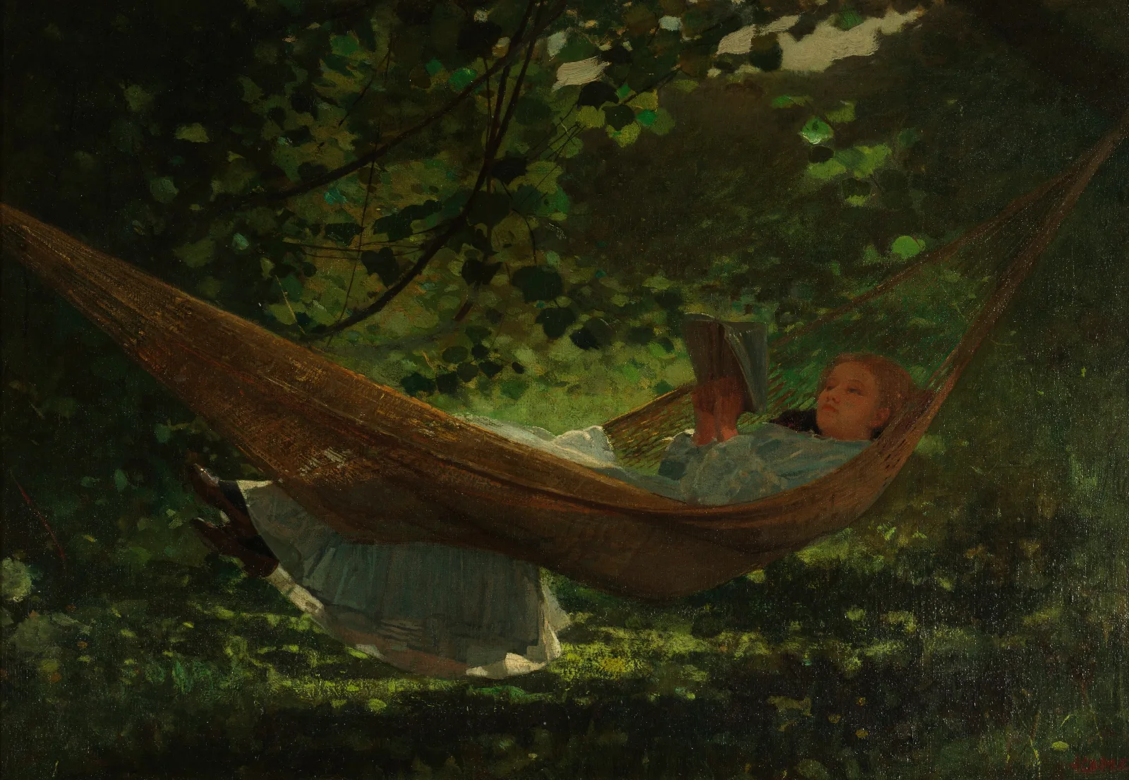 Sunlight And Shadow 4 Wall Art by Winslow Homer - Canvas Print