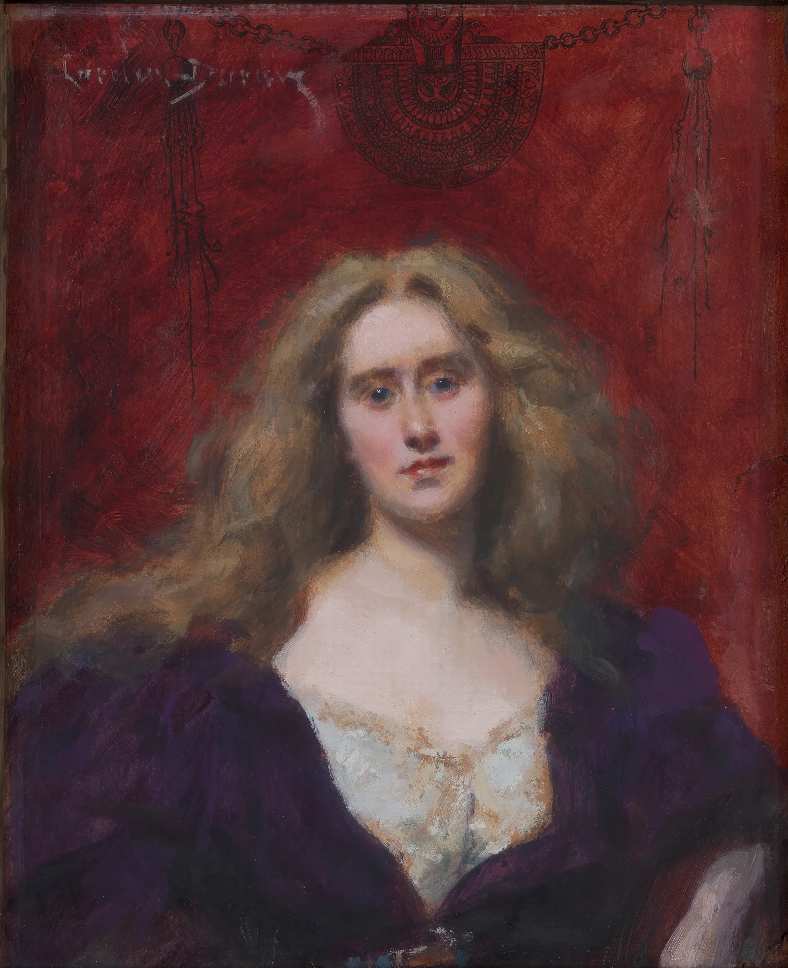 Natalie Barney Wall Art by Carolus-Duran - Canvas Print