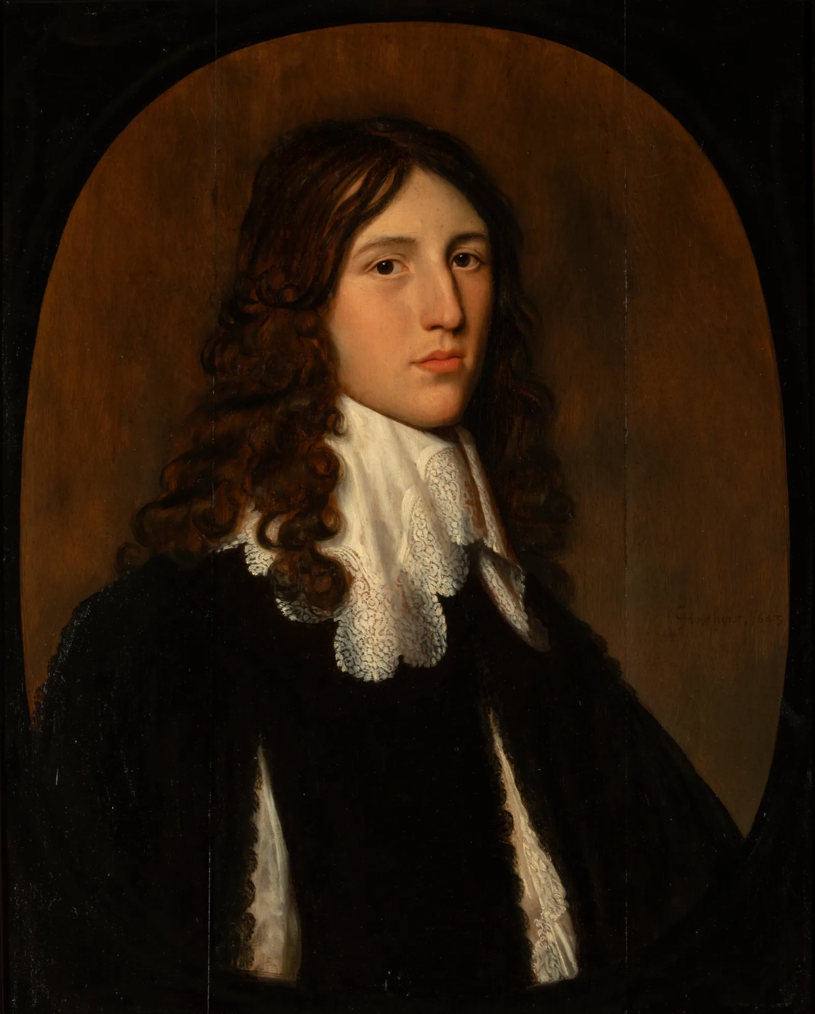 Portrait Of Willem Van Beveren 1624 1672 Wall Art by Gerard van Honthorst - Canvas Print