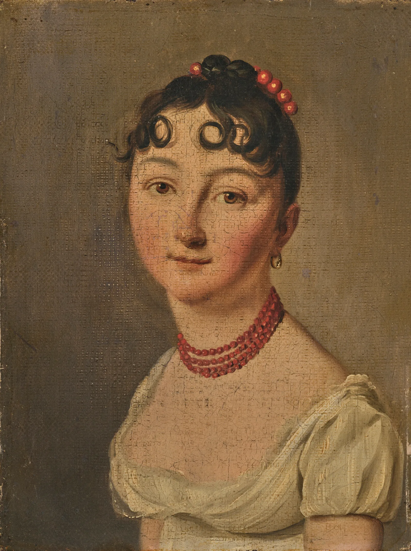 Portrait Of A Woman 377 Wall Art by Louis-Léopold Boilly - Canvas Print