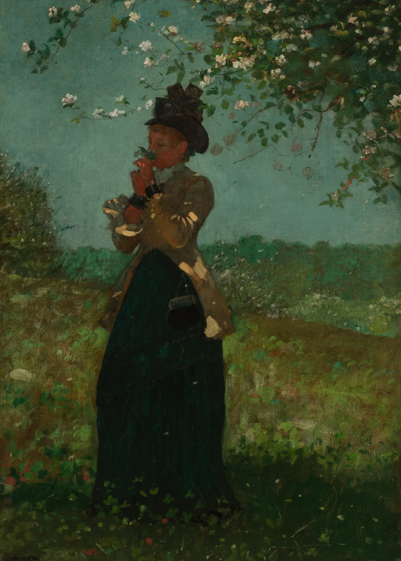 The Yellow Jacket Wall Art by Winslow Homer - Canvas Print