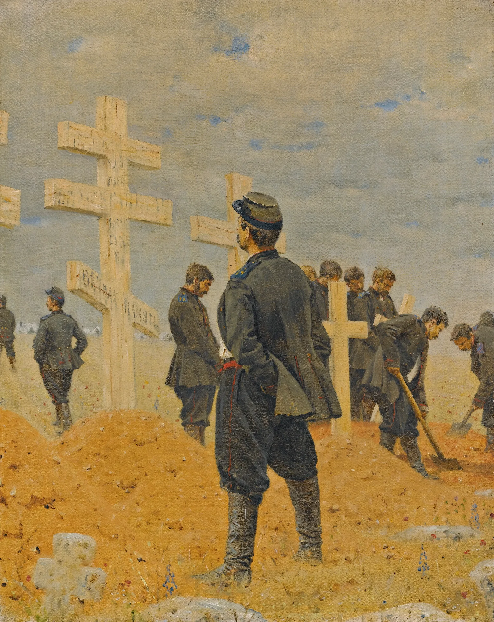 The Fallen Heroes Wall Art by Vasily Vereshchagin - Canvas Print