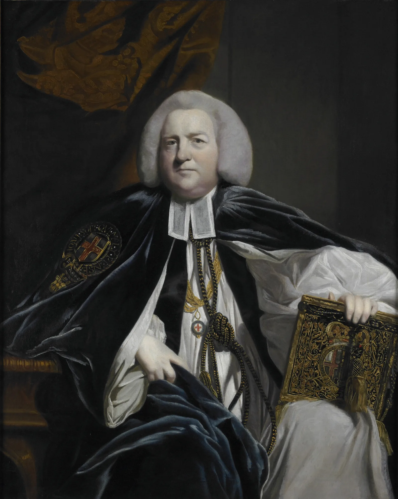 Robert Hay Drummond D D Archbishop Of York And Chancellor Of The Order Of The Garter Wall Art by Sir Joshua Reynolds - Canvas Print