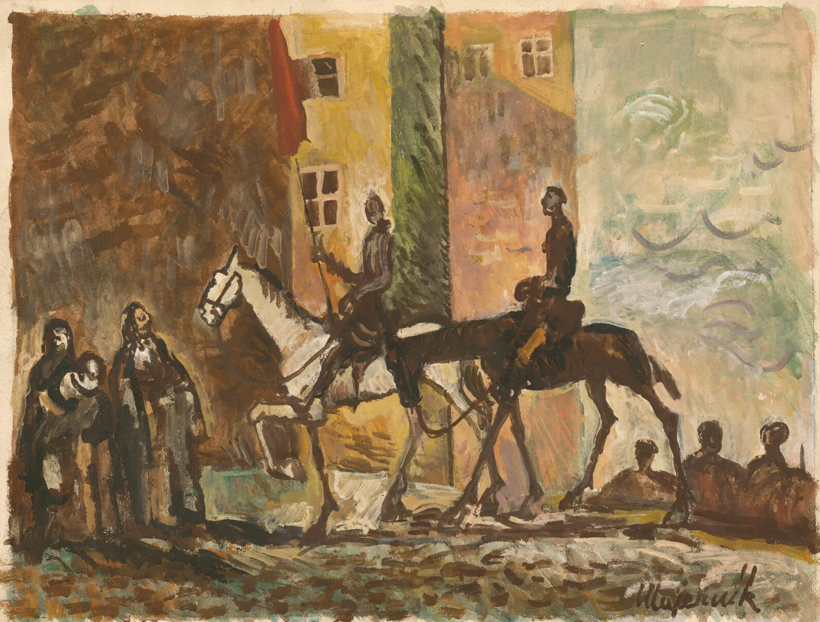 Victorious Return Wall Art by Cyprián Majerník - Canvas Print